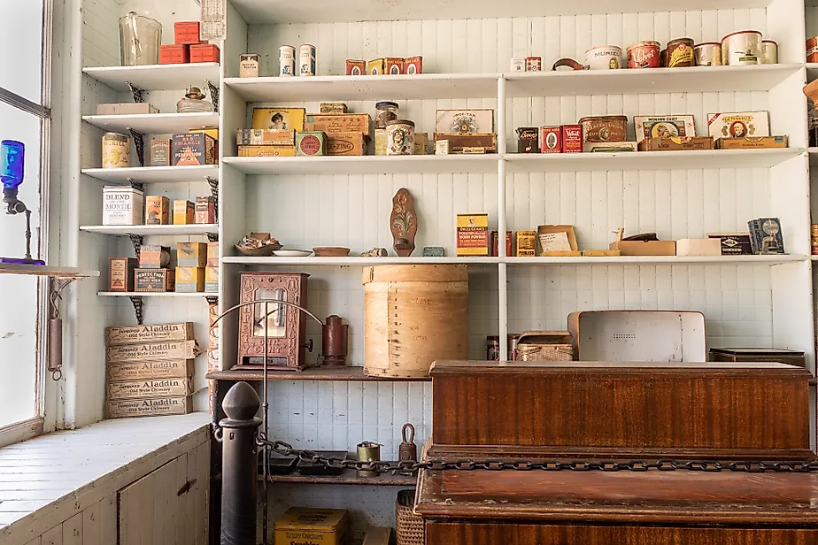 Bonanzaville USA museum & grocery store (Editorial credit: Kirkam / Shutterstock.com)