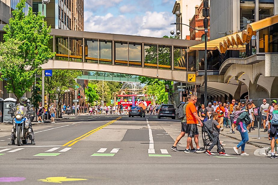 Downtown Spokane, Washington. Image by Kirk Fisher via Shutterstock. 