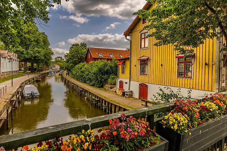 Trosa, Sweden.  Editorial credit: RPBaiao / Shutterstock.com