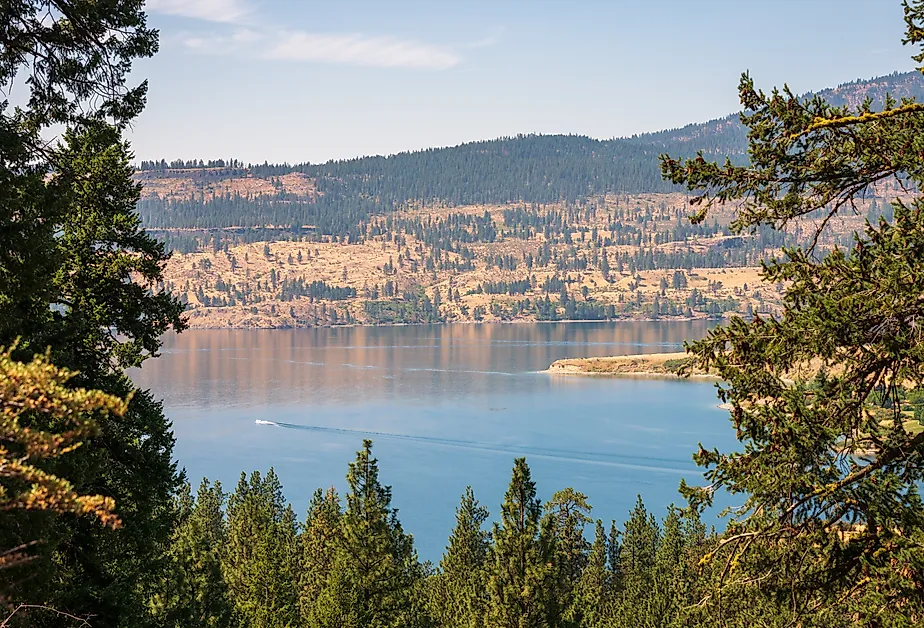 Fort Spokane in Lake Roosevelt National Recreation Area in Washington State, USA