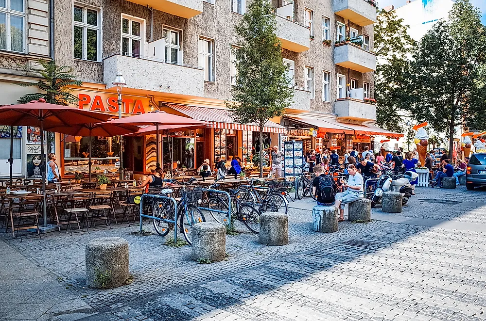 pizza place in Munich, Germany