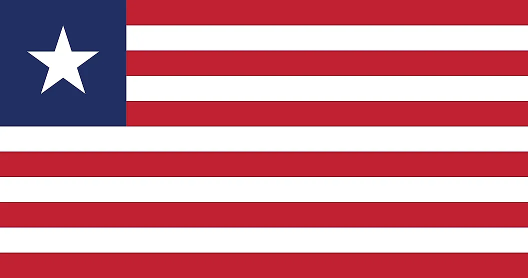 Флаги, напоминающие флаг США.