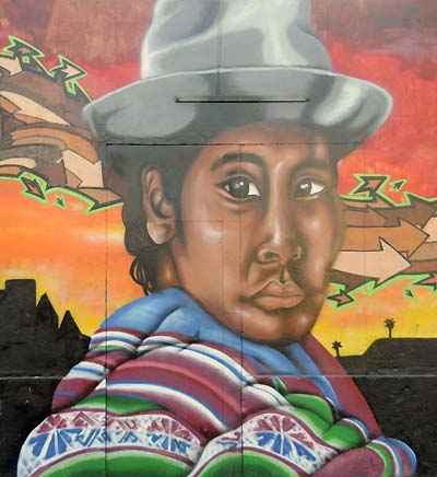 chile, arica, street art