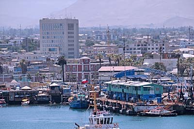 chile, arica, coastal scenery