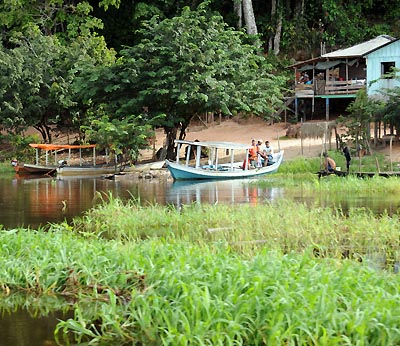 brazil, boca da valeria, waterfront scenery