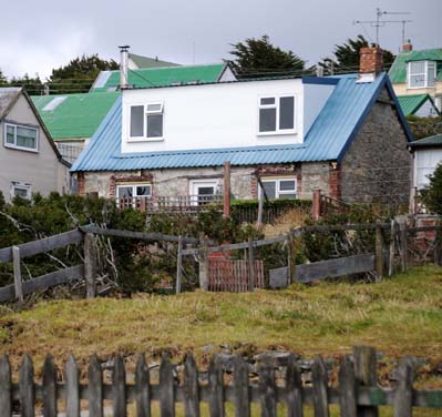 falkland islands, houses