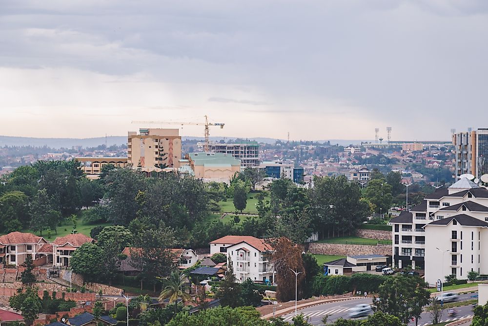 View towards the parliament of Rwanda. Editorial credit: JS Gordon-Moran / Shutterstock.com.