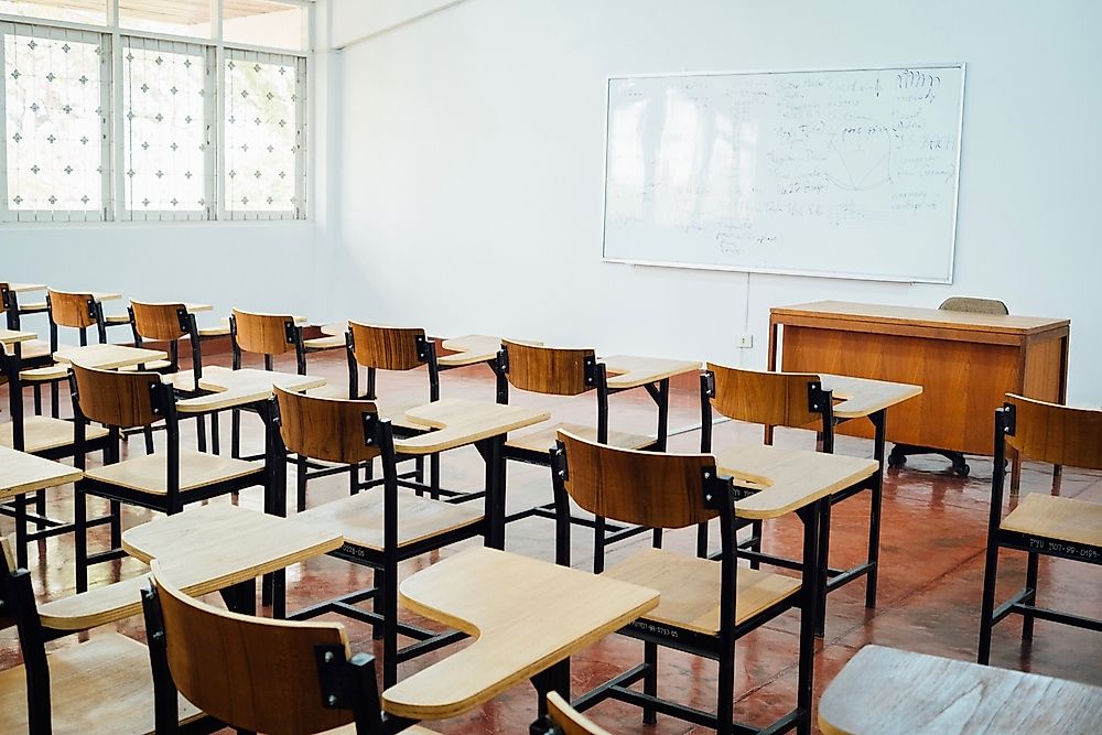 Many girls around the world face hurdles as they try to finish their education.