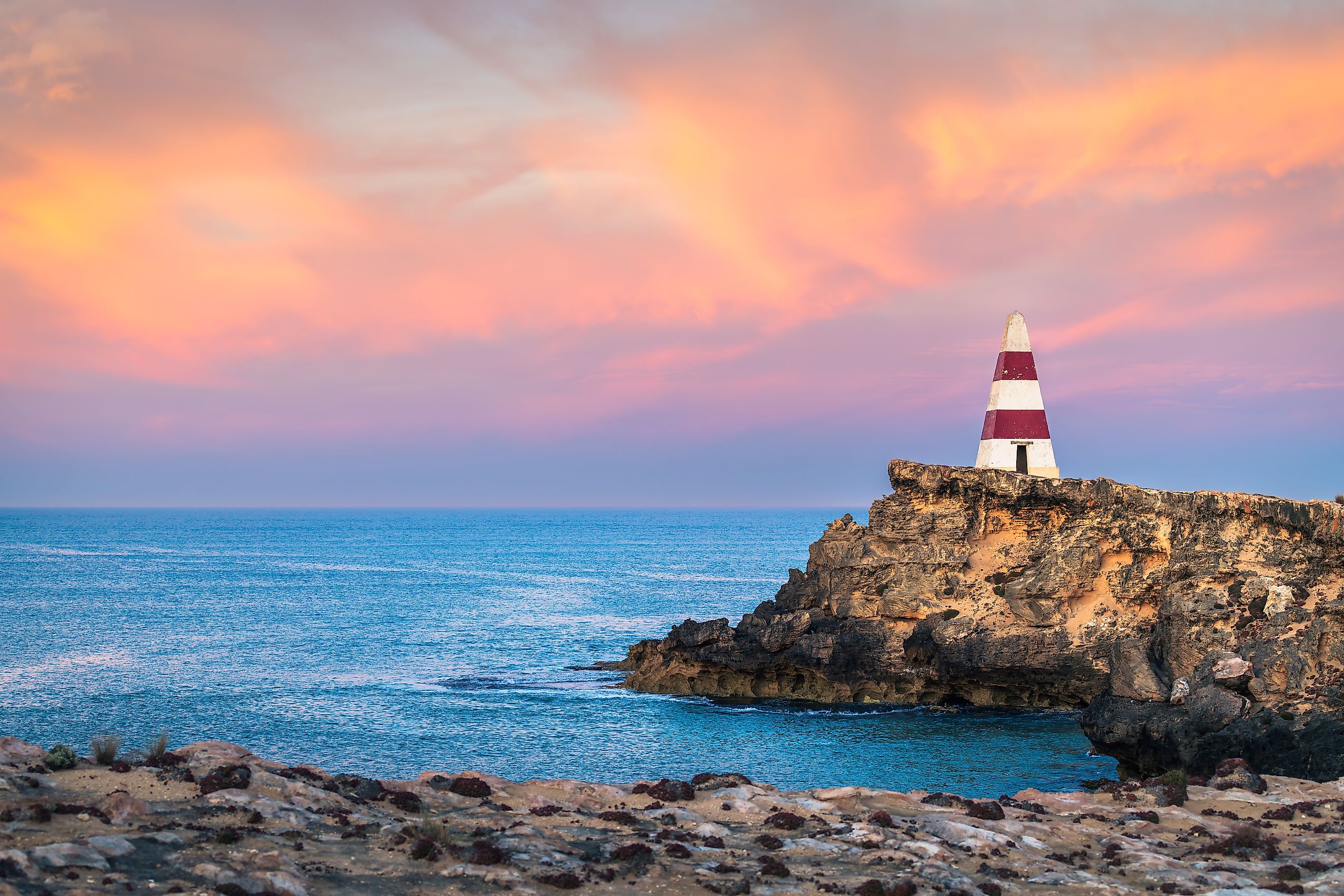 The Robe Obelisk in Robe, South Australia.
