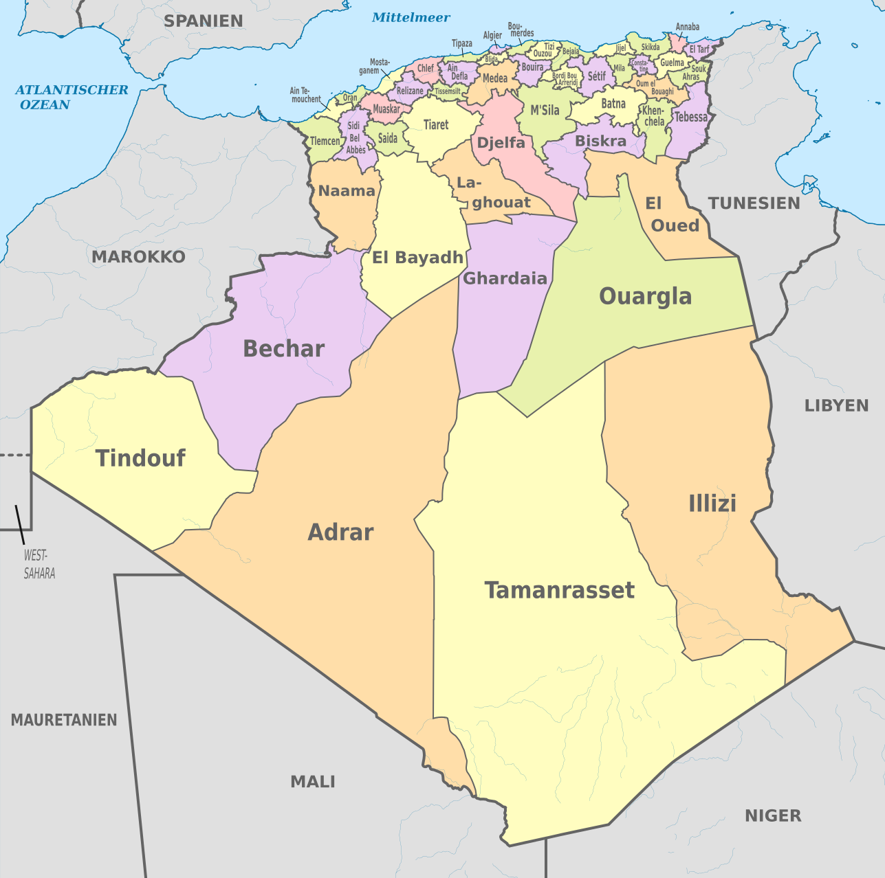 Algeria Maps & Facts - World Atlas