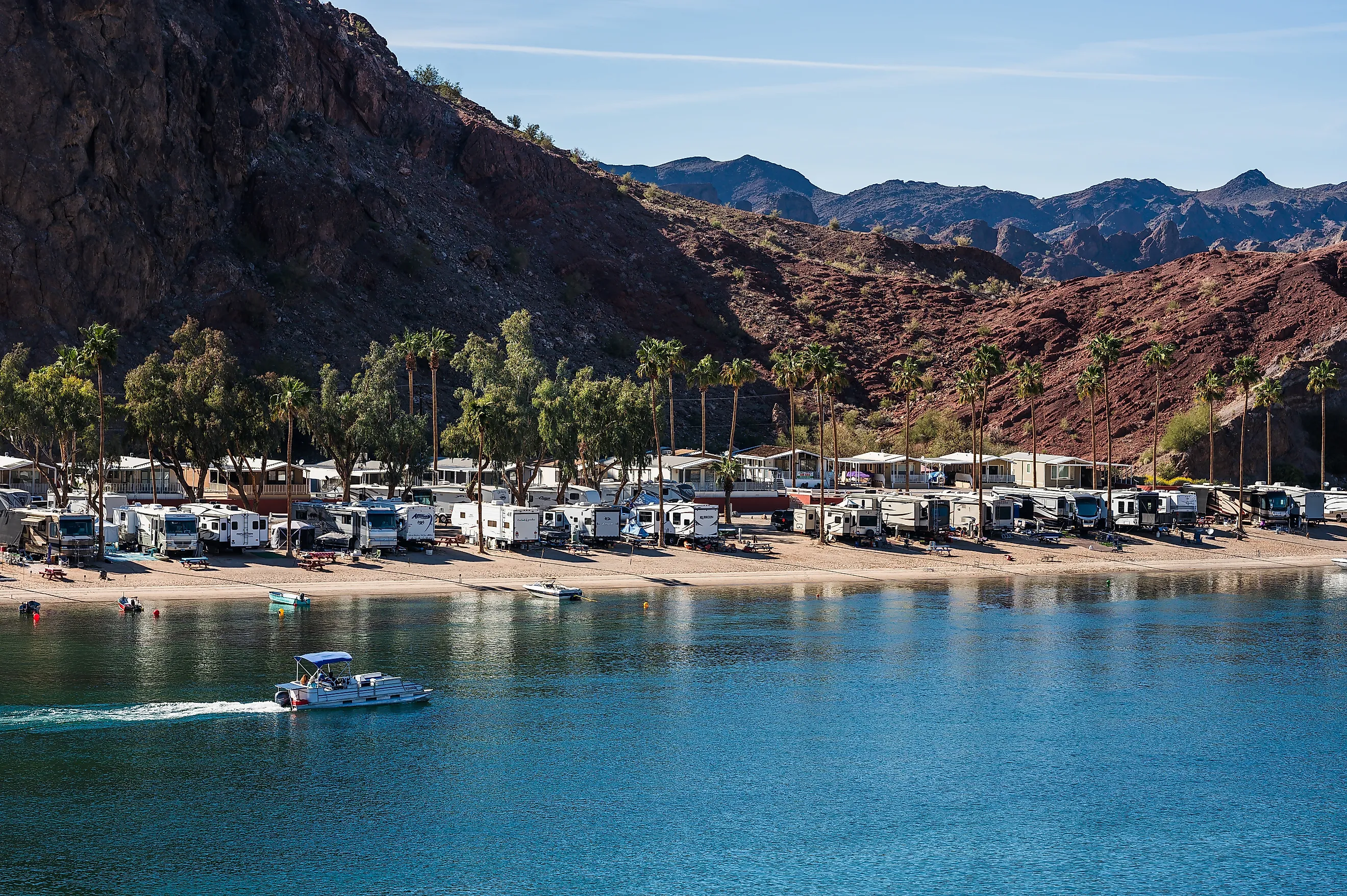 Waterfront homes in Parker, Arizona