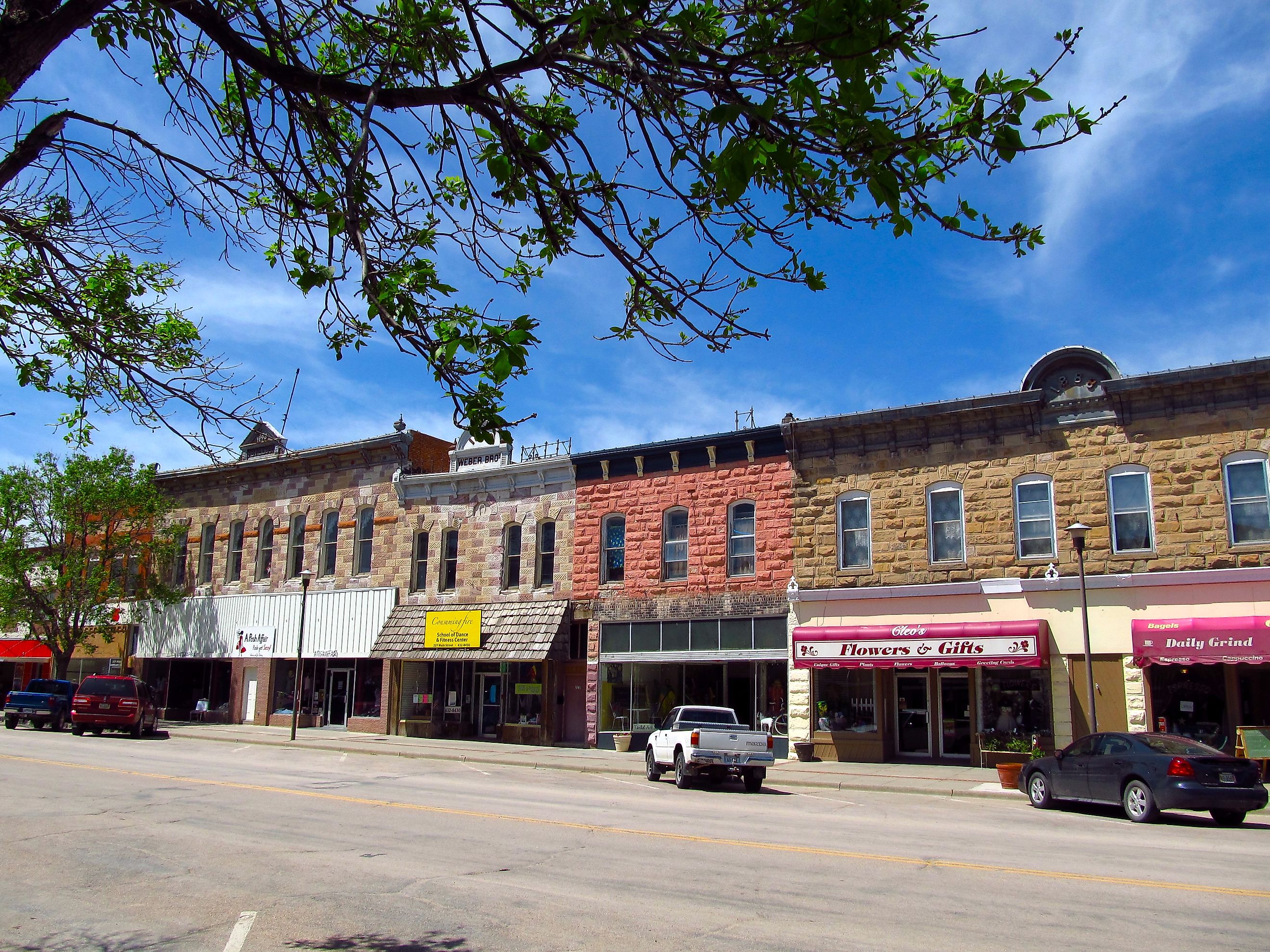 Main Street in Chadron, Nebraska. Image credit Jasperdo via Flickr.com