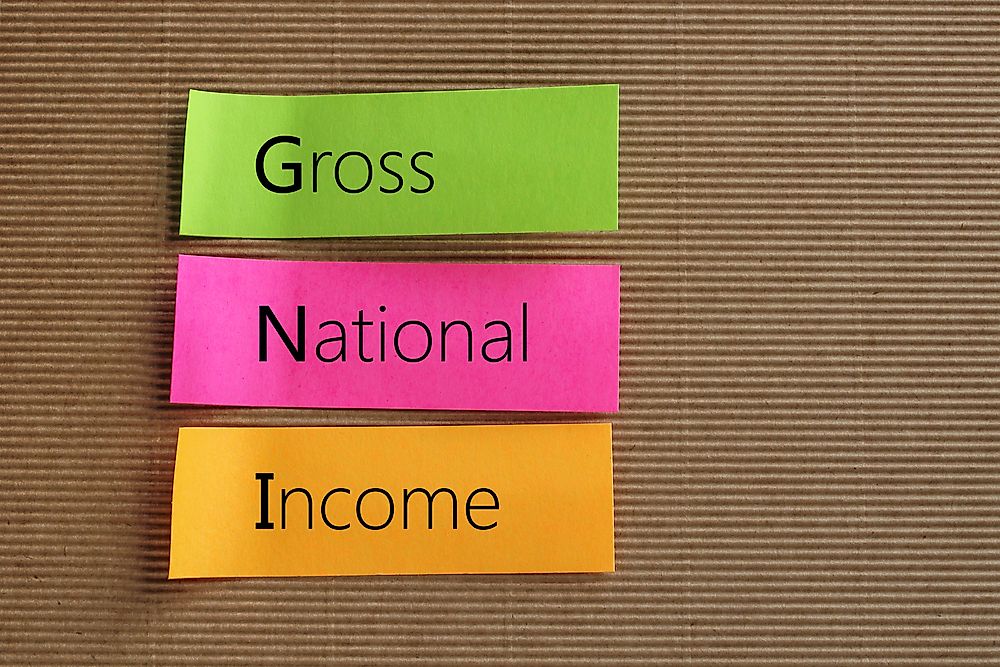GNI refers to "Gross National Income".