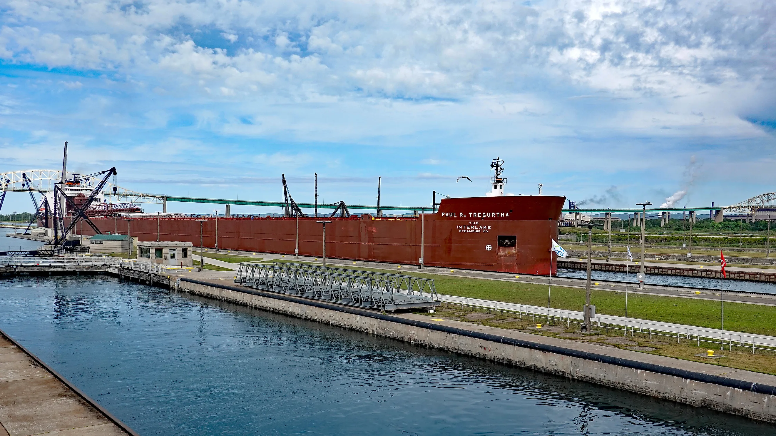  MV Paul R. Tregurtha is a Great Lakes-based bulk carrier freighter. Editorial credit: Thomas Barrat / Shutterstock.com