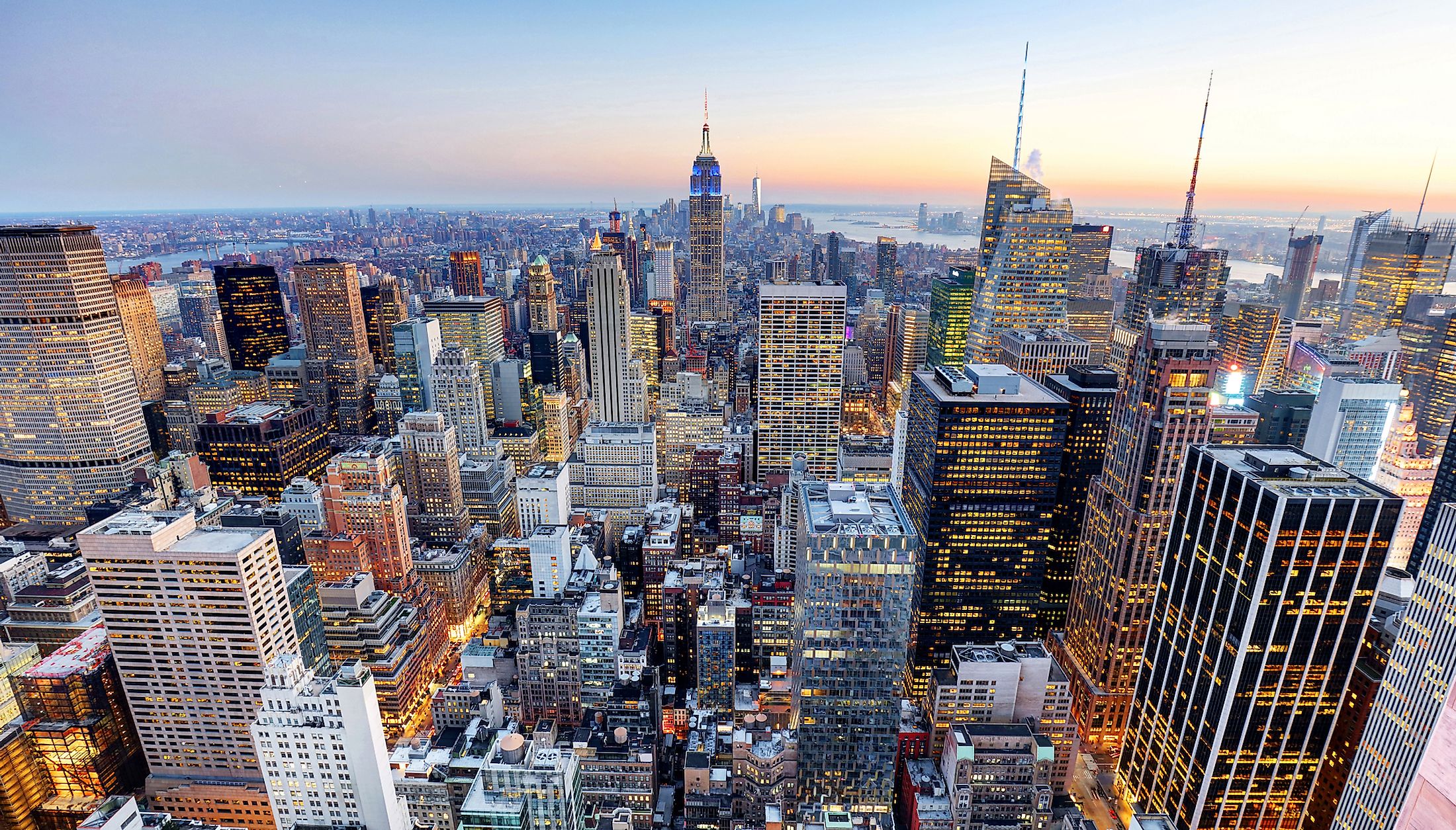 New York City cityscape.