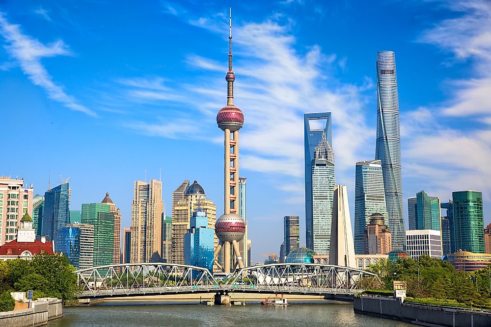 Shanghai has the highest GDP in China.