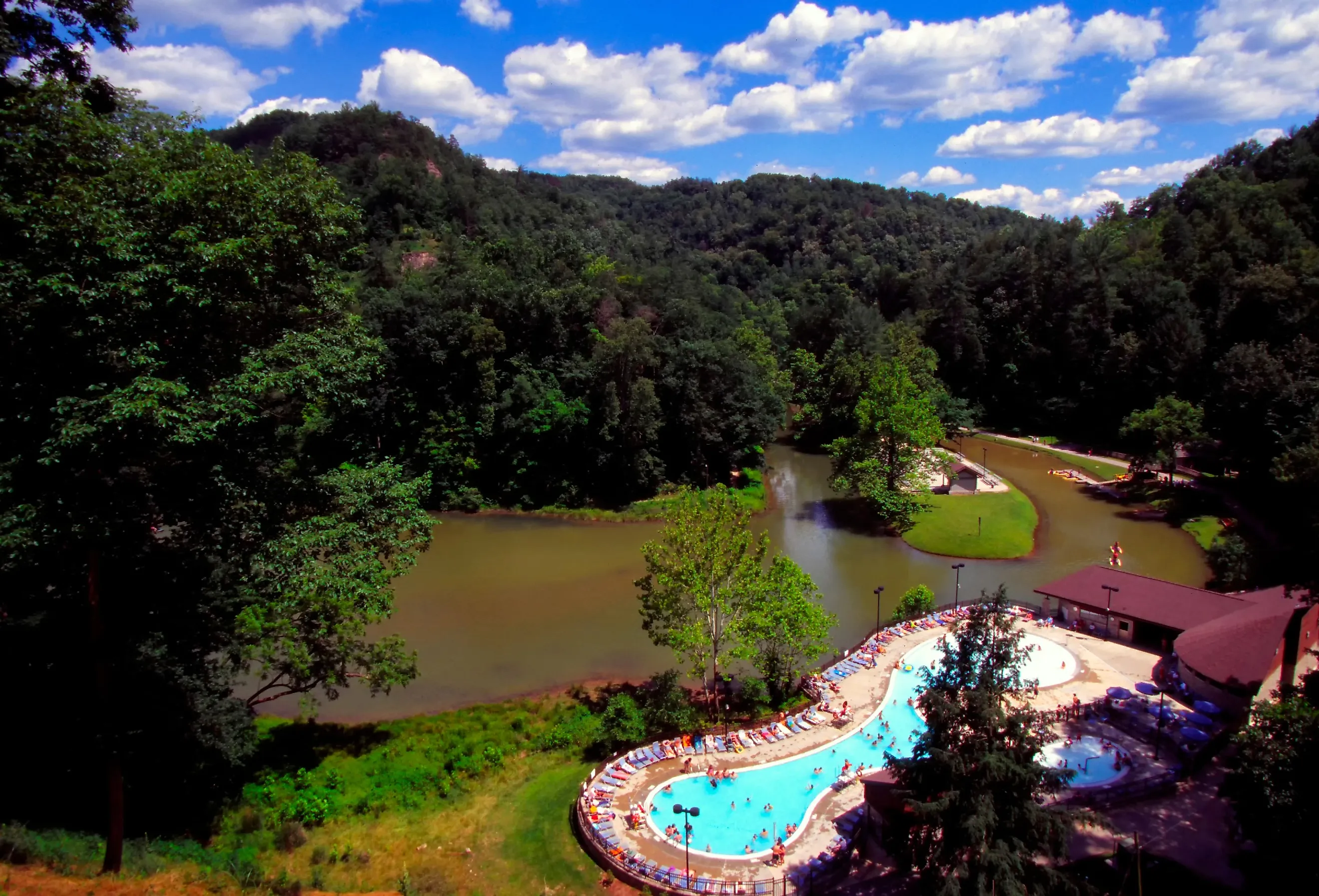 Natural Bridge State Resort Park in Slade, Kentucky.