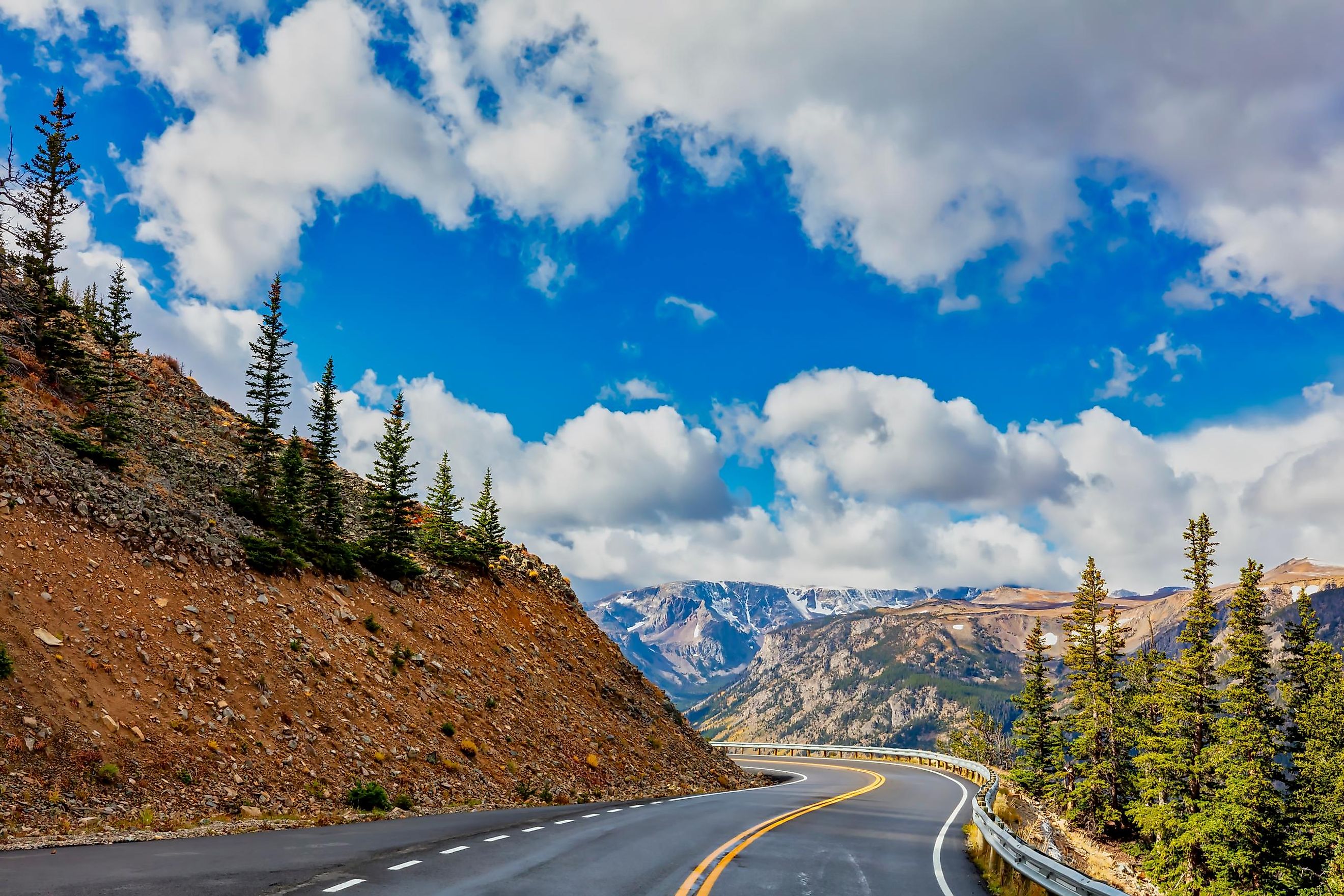 Epic view along the Beartooth Highway.