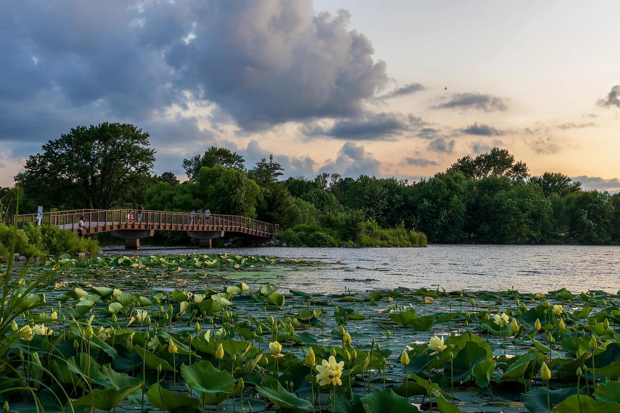 Holmes Lake Park in Lincoln, Nebraska.
