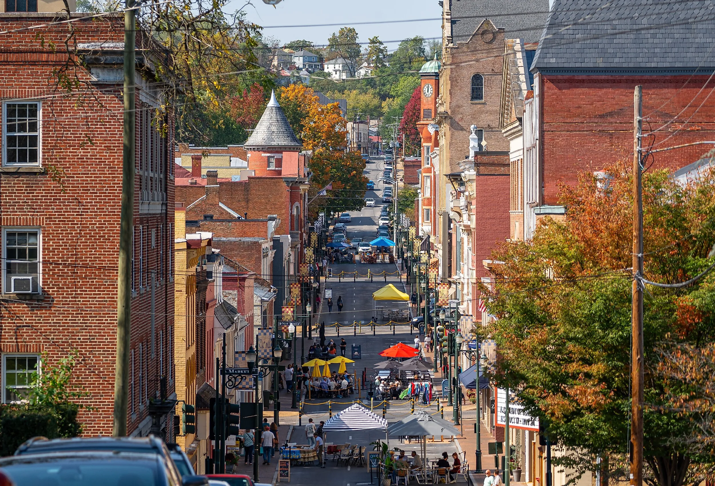 Downtown Staunton, Virginia. Image credit Eli Wilson via Shutterstock