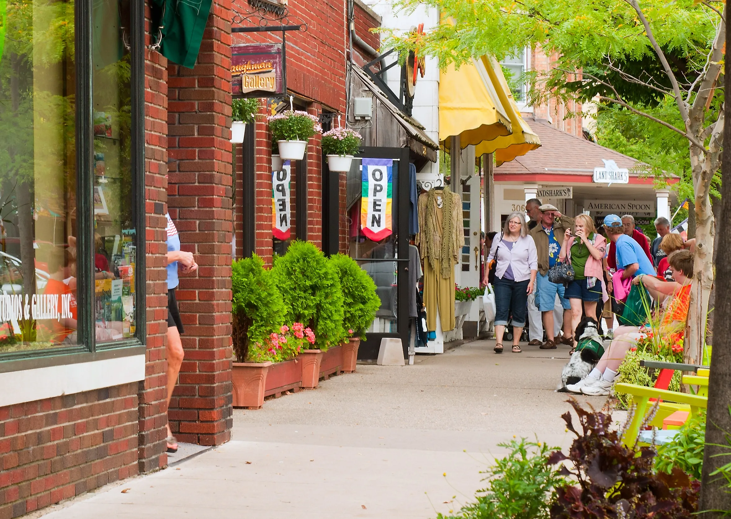 Saugatuck, Michigan. Editorial Photo Credit: Kenneth Sponsler via Shutterstock