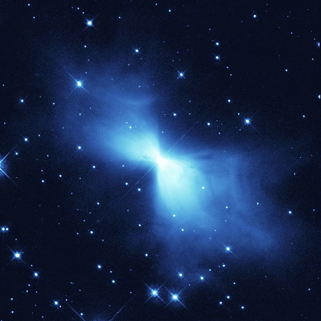 Hubble image of the Boomerang Nebula. Image credit: NASA/ESA
