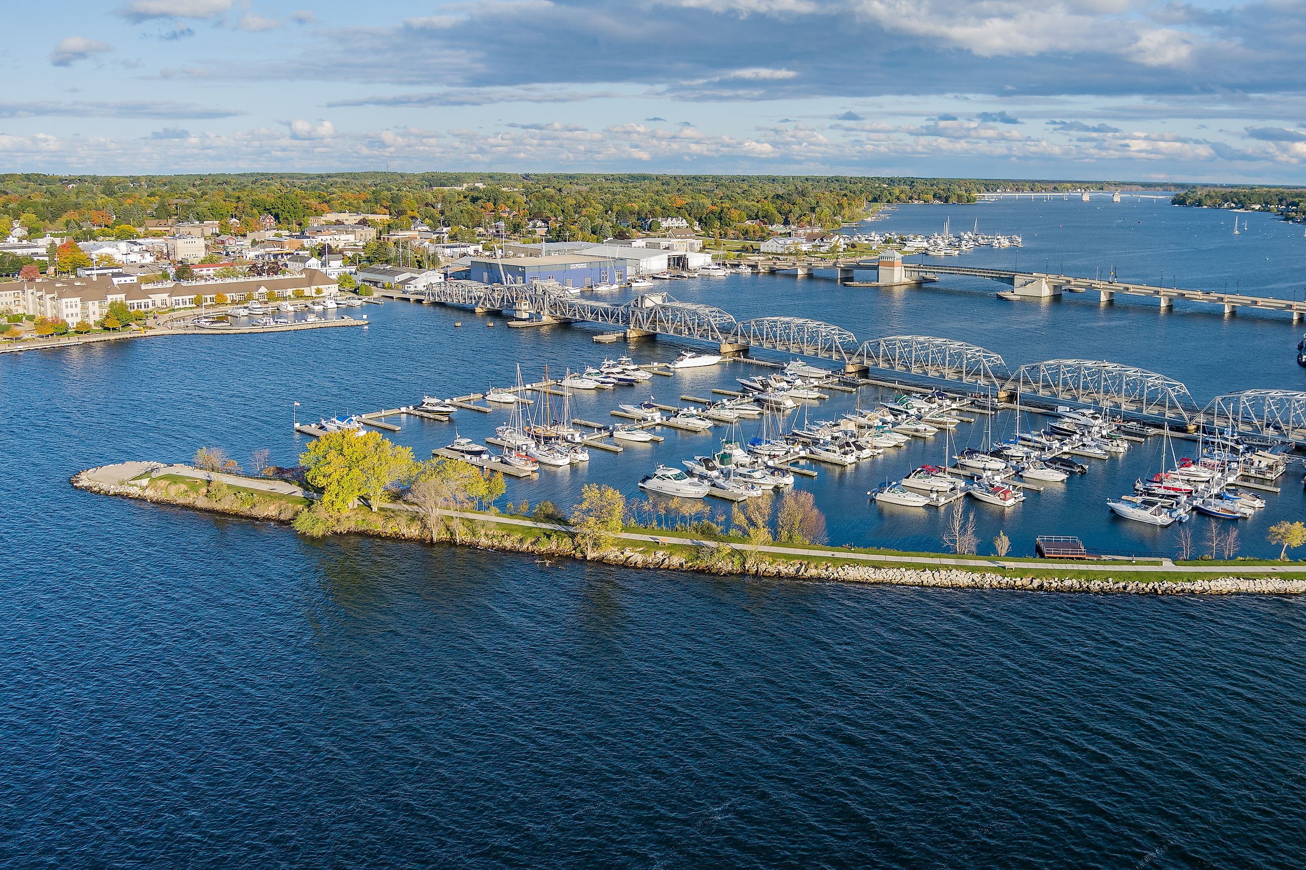 Sturgeon Bay located in Door County Wisconsin