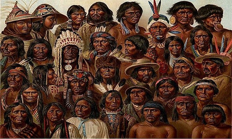 A large number of languages spoken by the indigenous inhabitants of America are currently endangered.