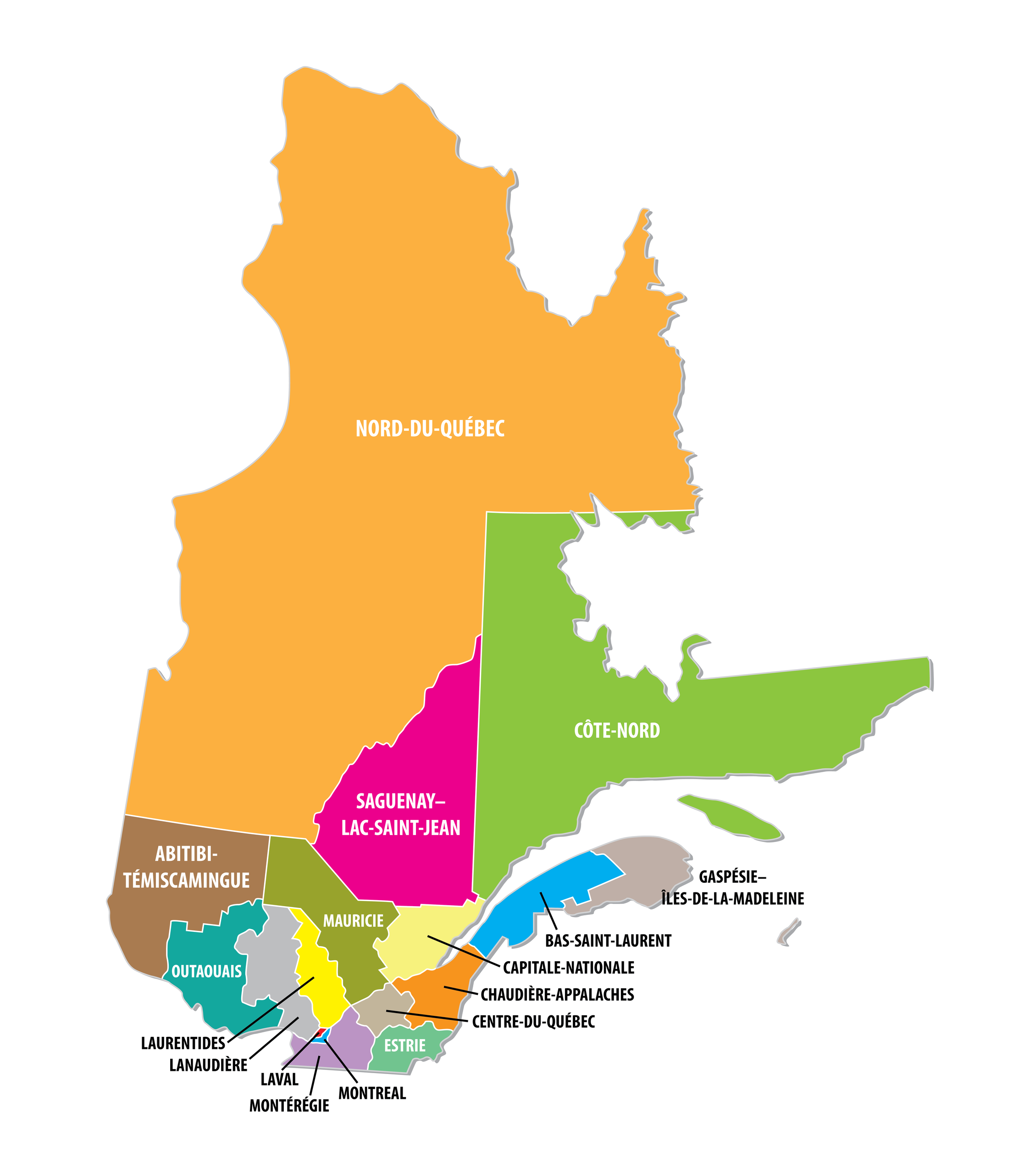Carte R gions Du Qu bec Carte Des Villes Du Qu bec DDSOZ Carte R gions Du Qu bec Carte Des Villes Du Qu bec DDSOZ