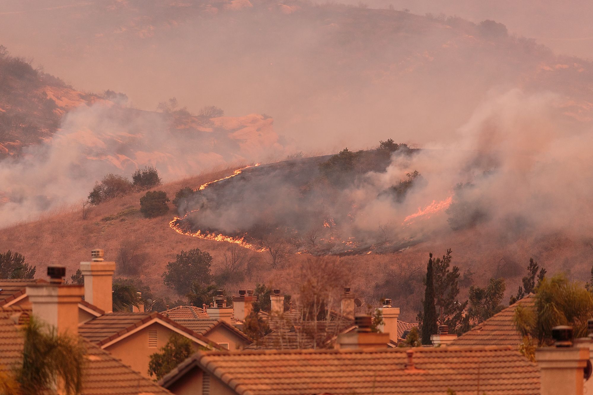 Wildfire in California