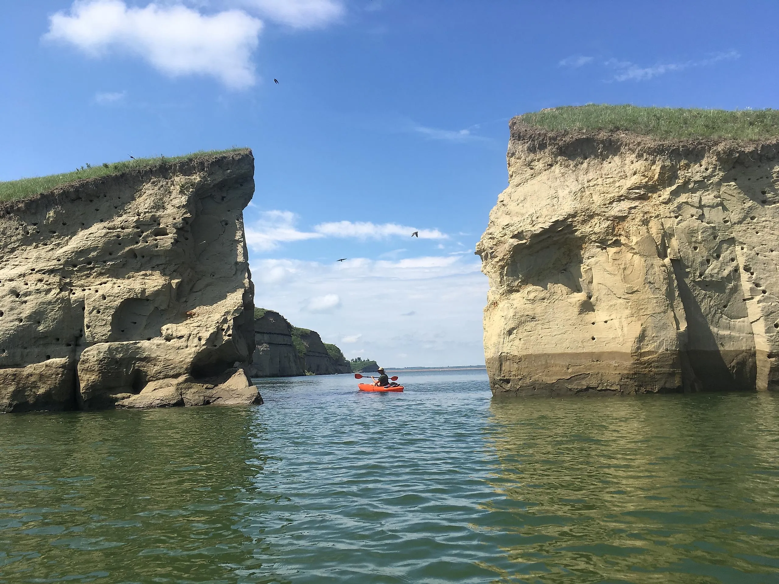 Government Bay at Lake Sakakawea.