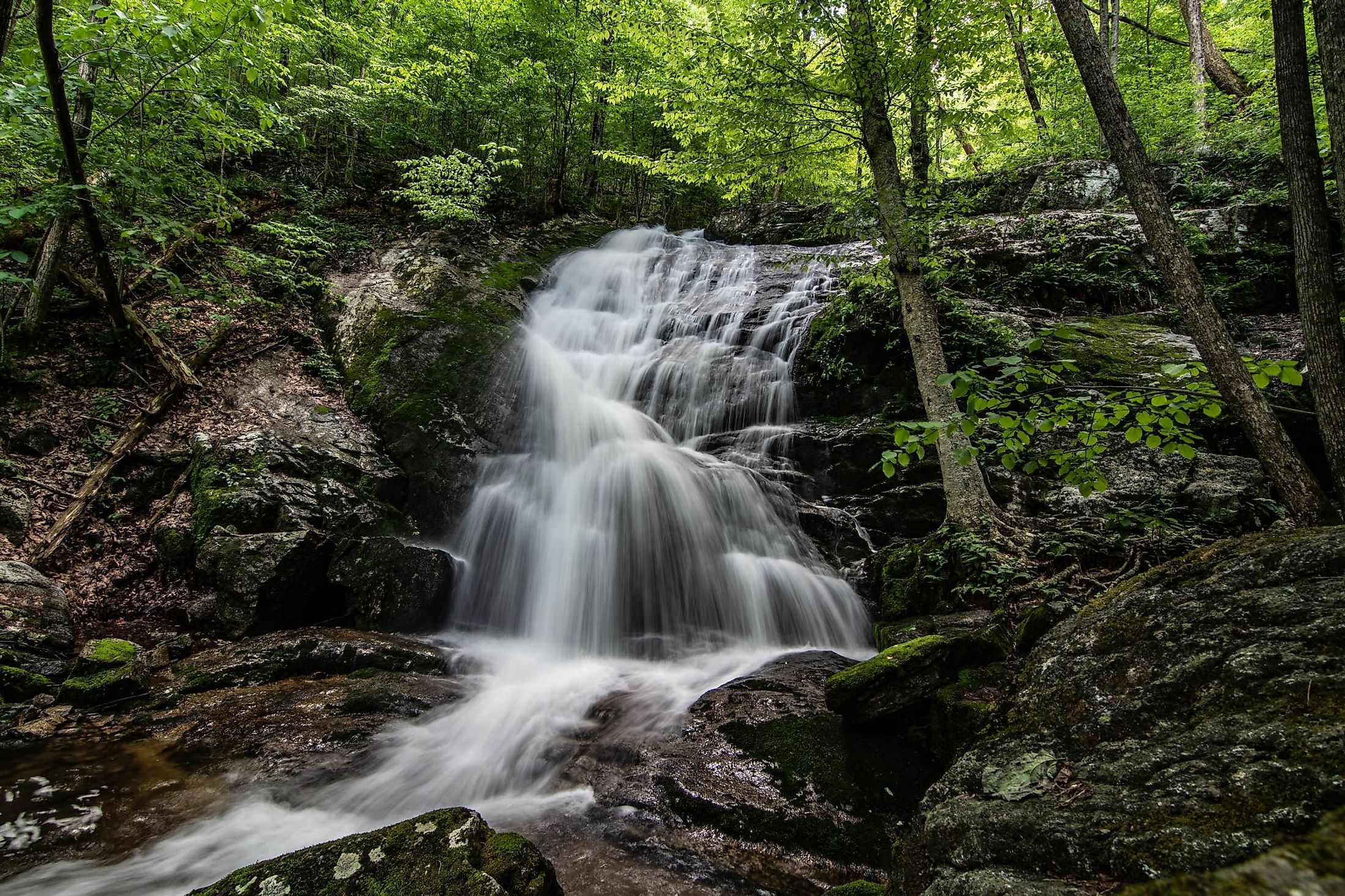 Crabtree Falls lower section, Virginia.