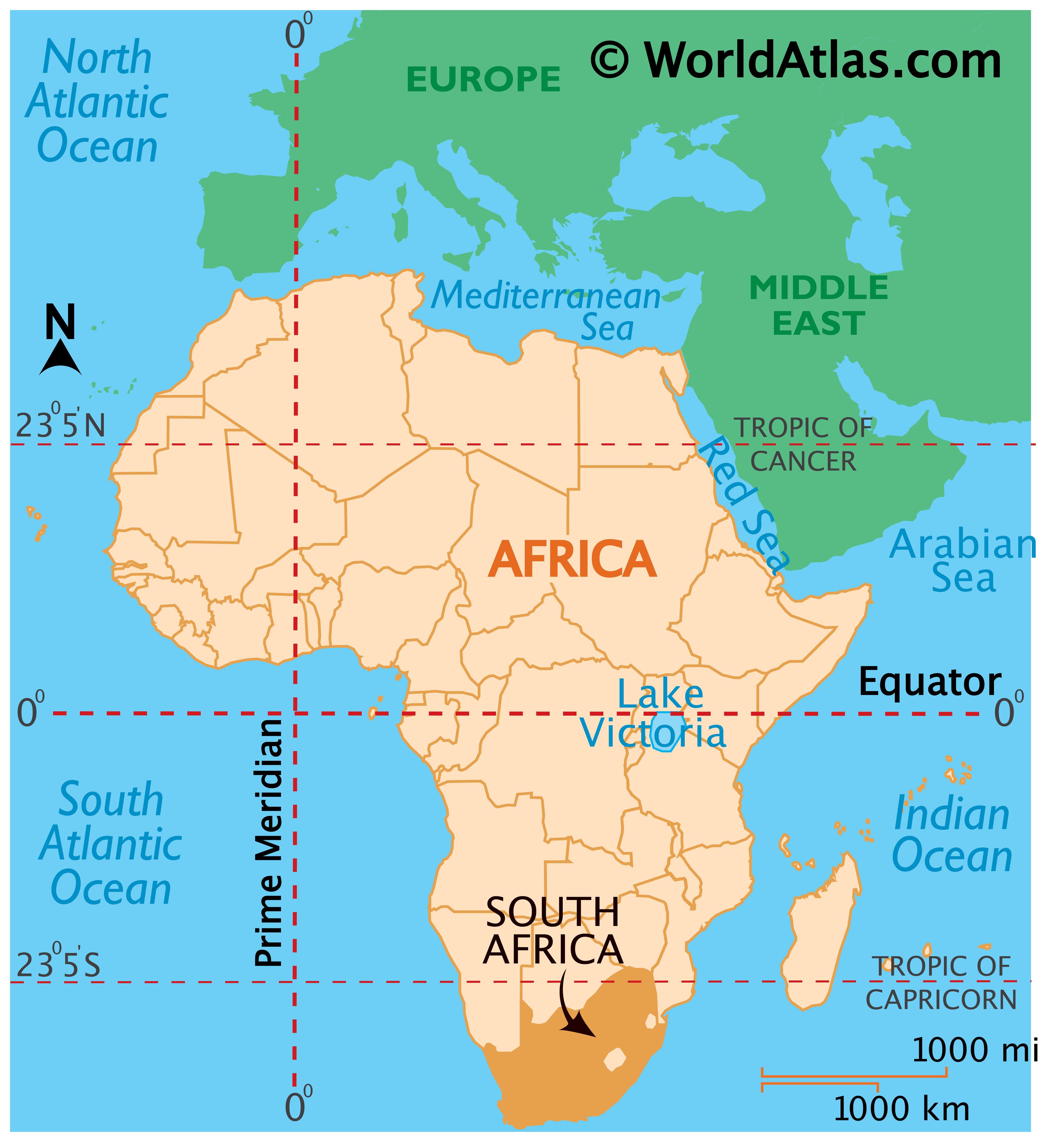 South Africa Maps &amp; Facts - World Atlas