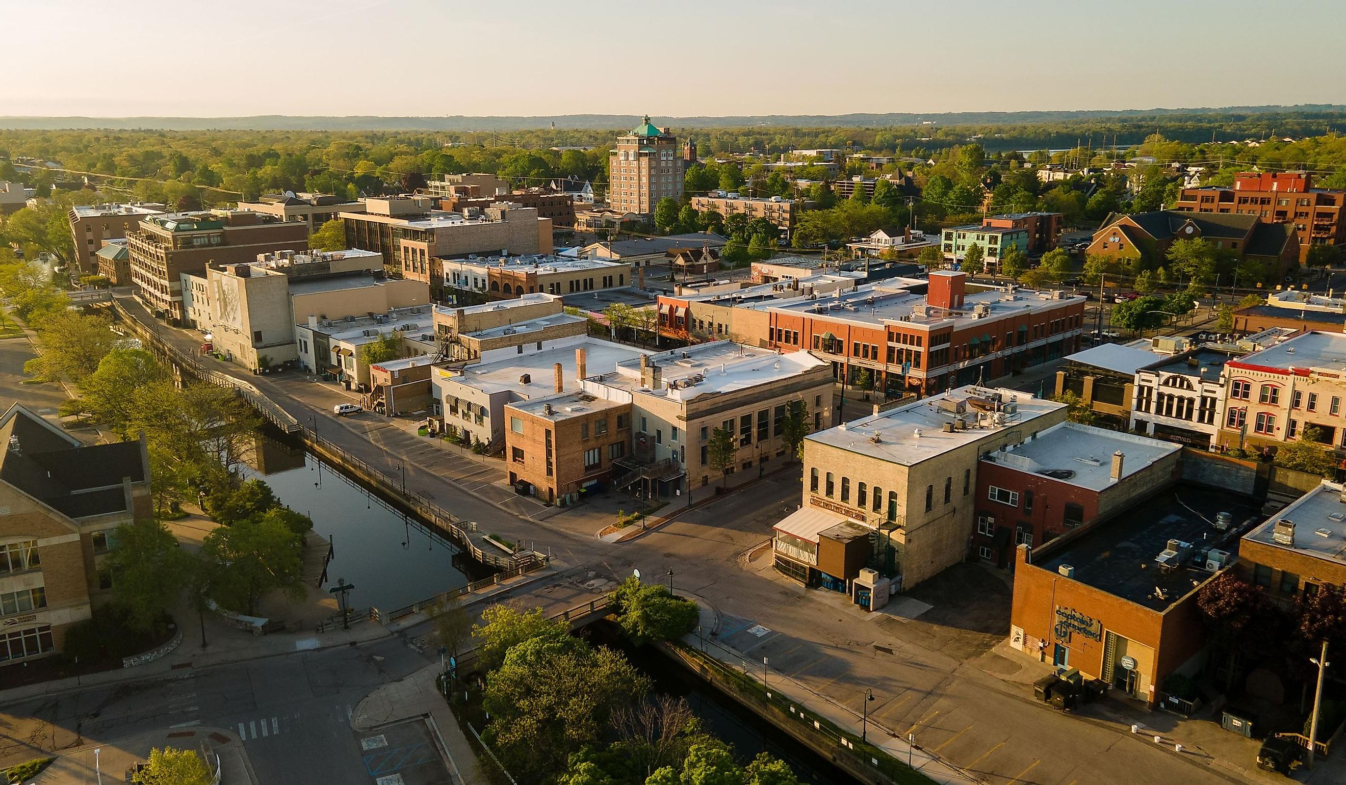 Traverse City, Michigan USA. Editorial credit: Matthew G Eddy / Shutterstock.com