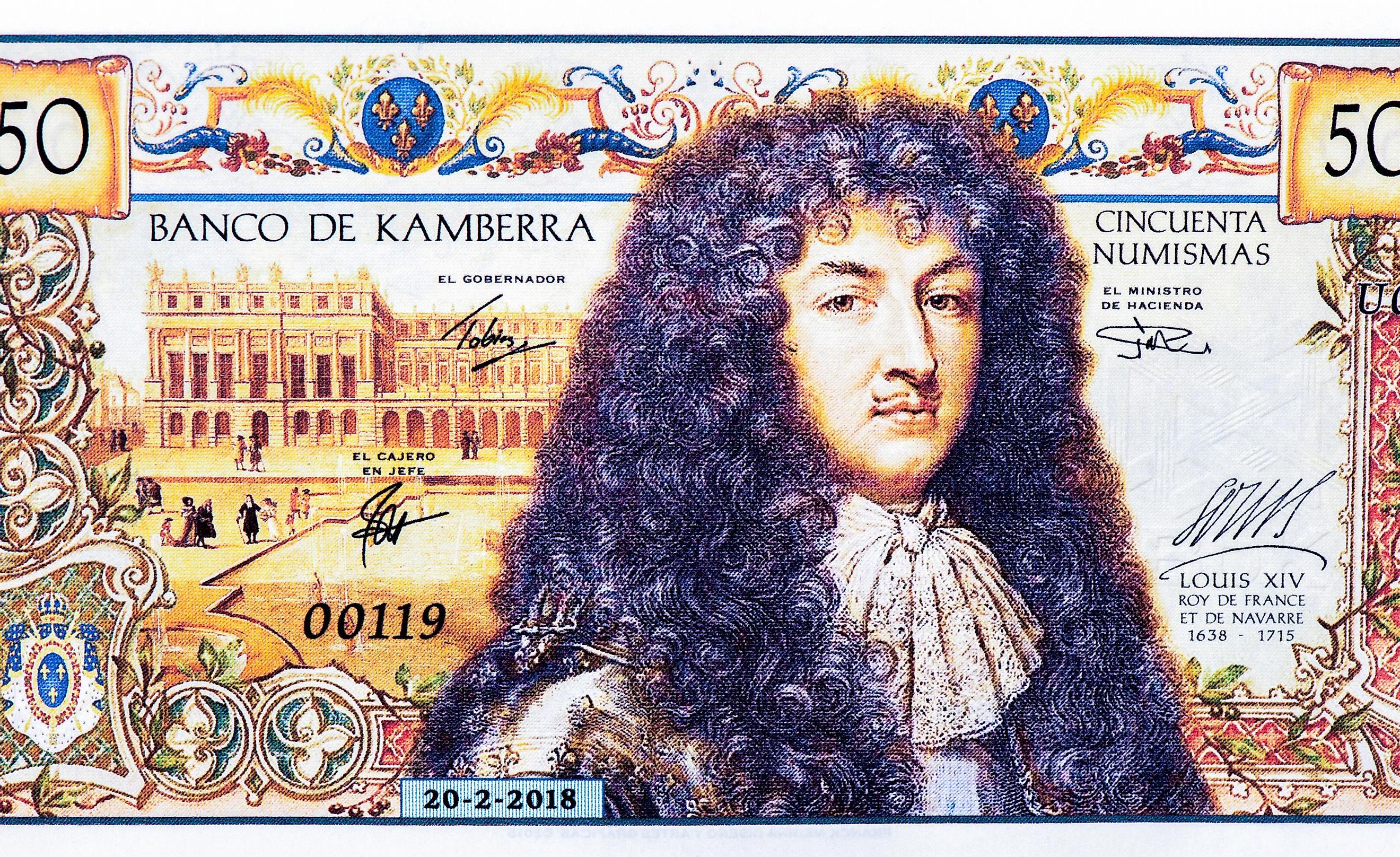 Louis XIV 1685  Known to the world as the Grand Monarch and Sun King, all  eyes were on him.