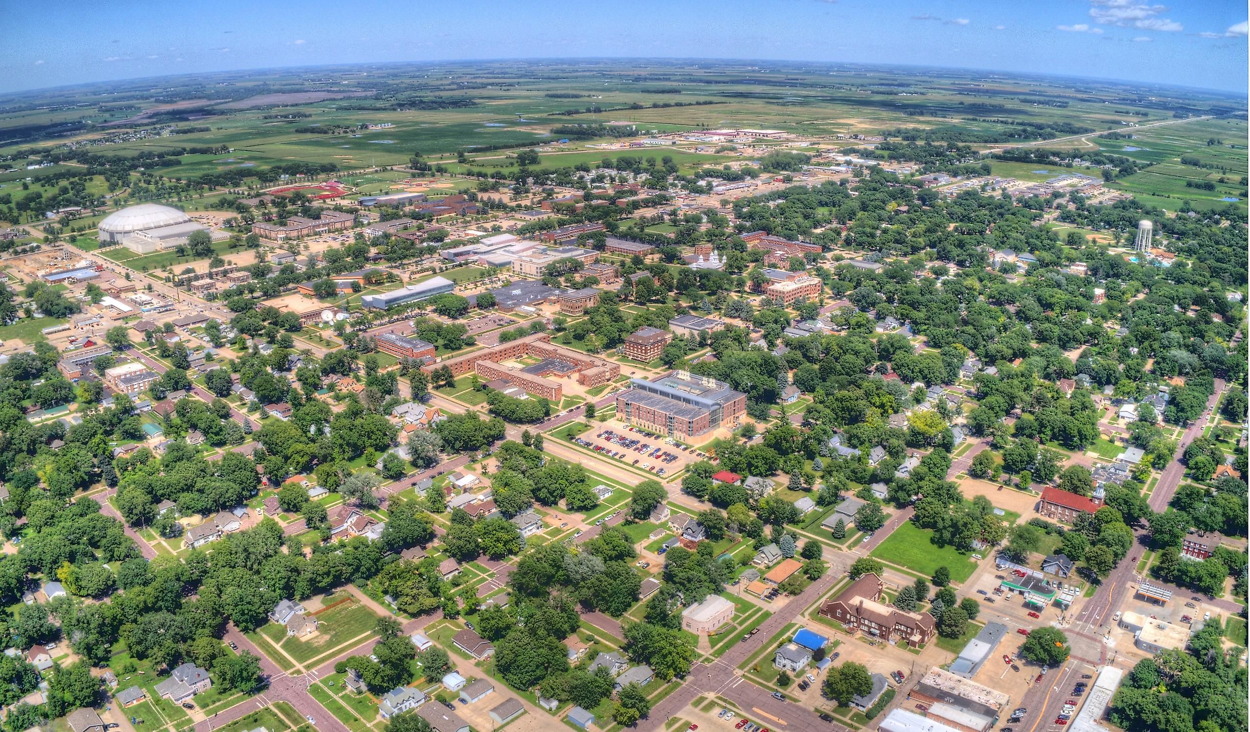 Vermillion is a small College Town in rural South Dakota