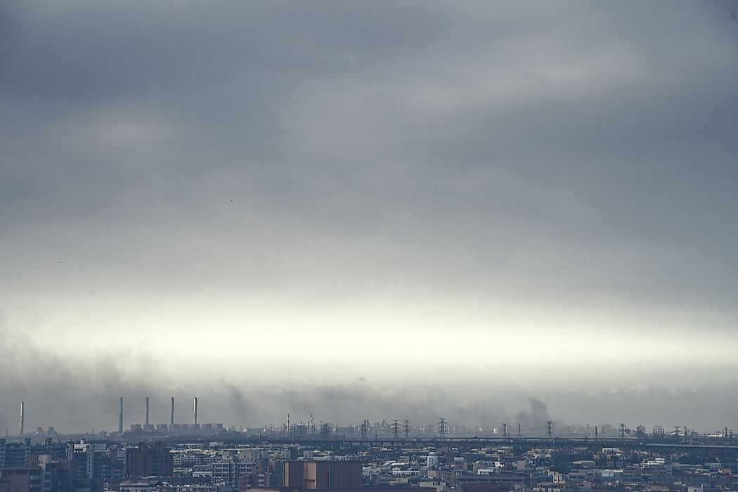 China emits almost twice the amount of greenhouse gases as the US