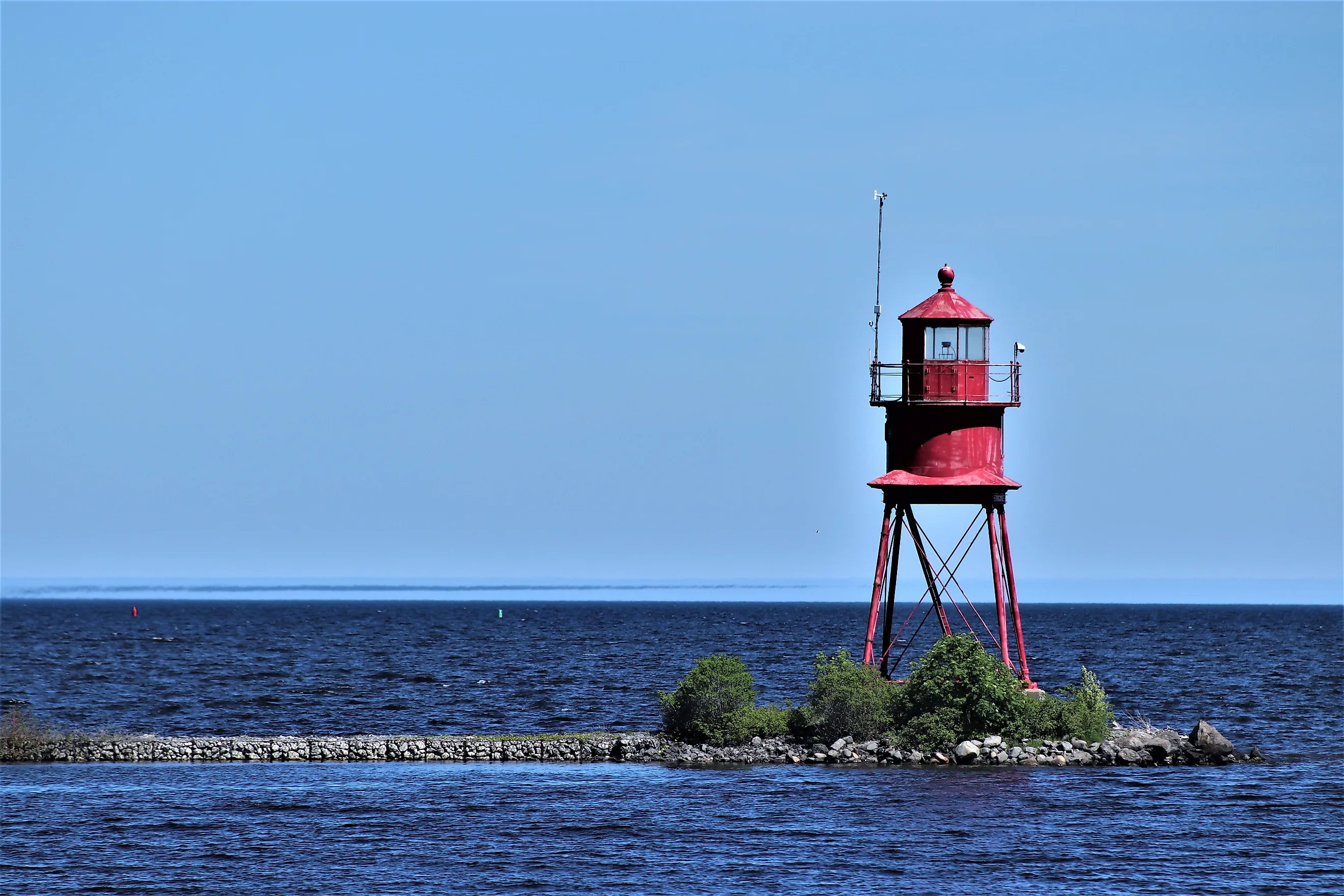 The Alpena Light in Alpena, Michigan.