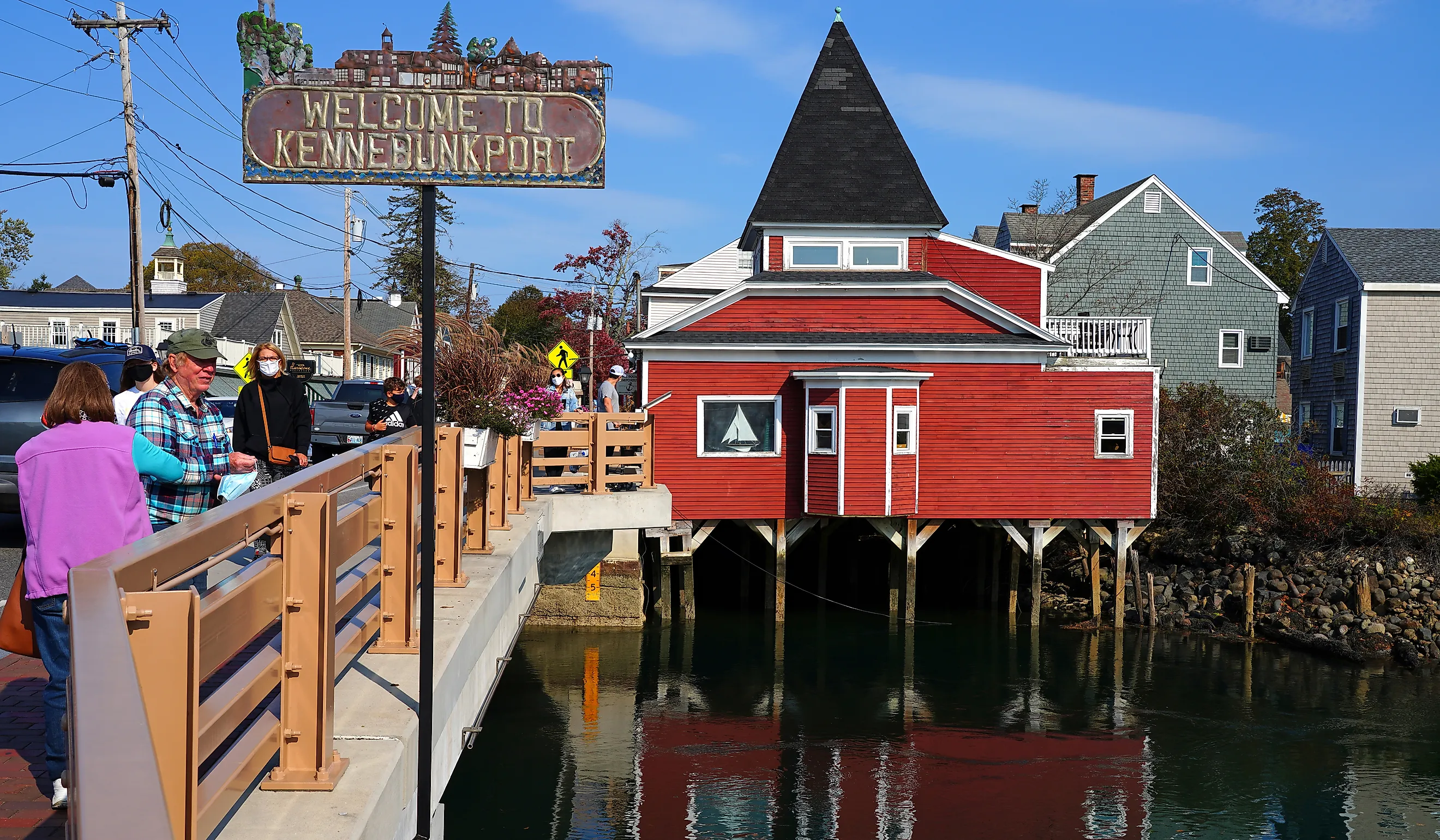 Kennebunkport in York County, Maine. Editorial credit: EQRoy / Shutterstock.com