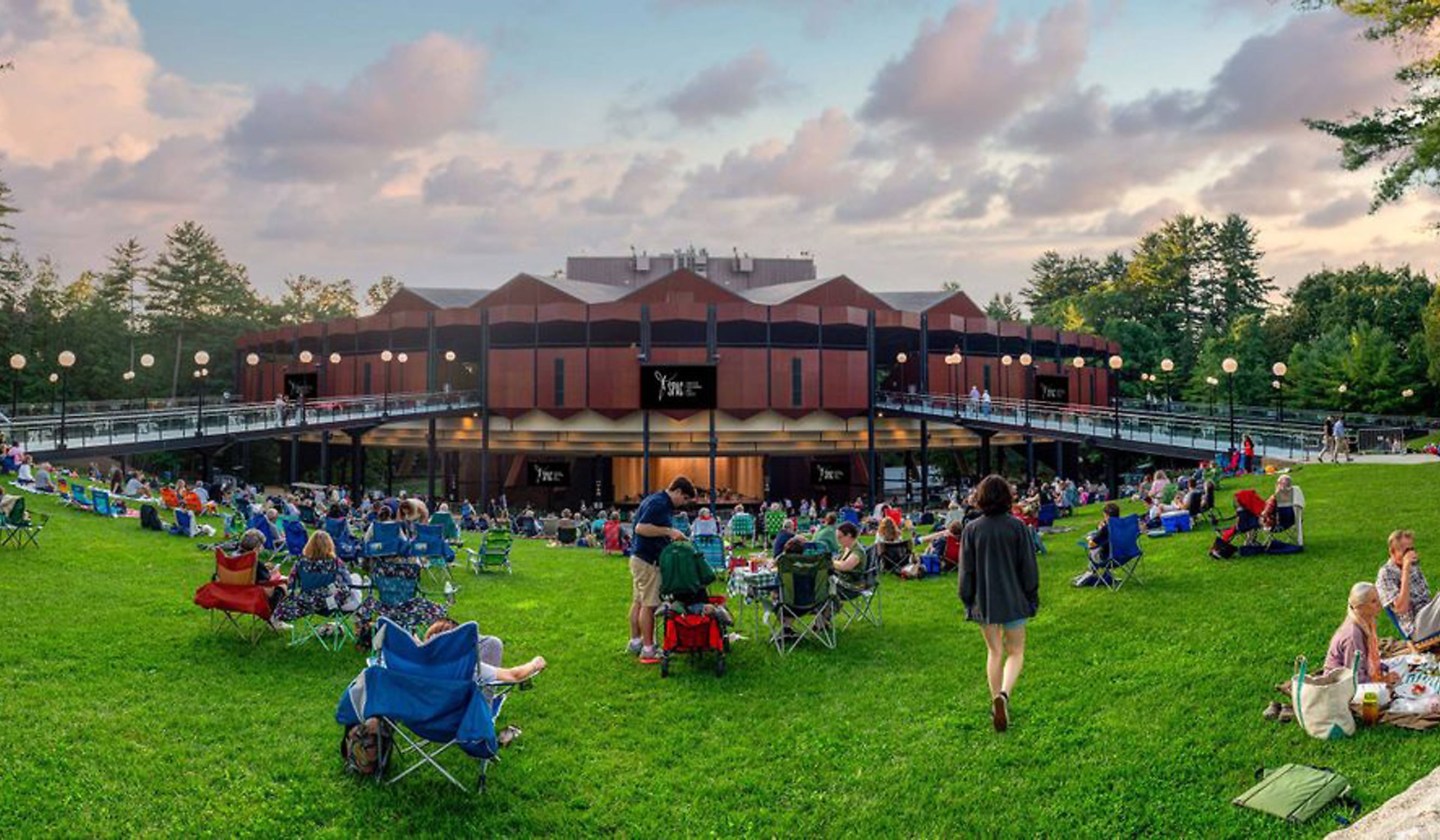 SPAC Amphitheater in Saratoga Springs, New York. Image credit: Tktmast, CC BY-SA 4.0, via Wikimedia Commons