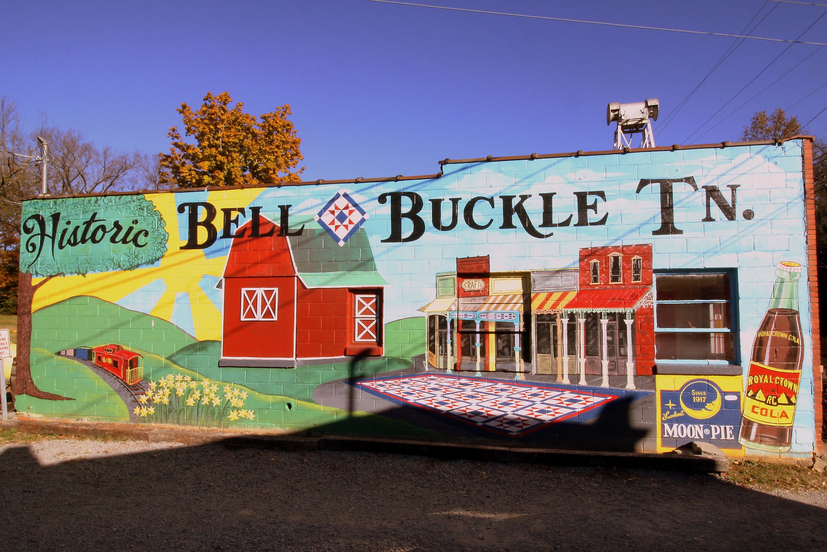 Historic Bell Buckle, Tennessee. Image credit: Brent Moore via Flickr.com