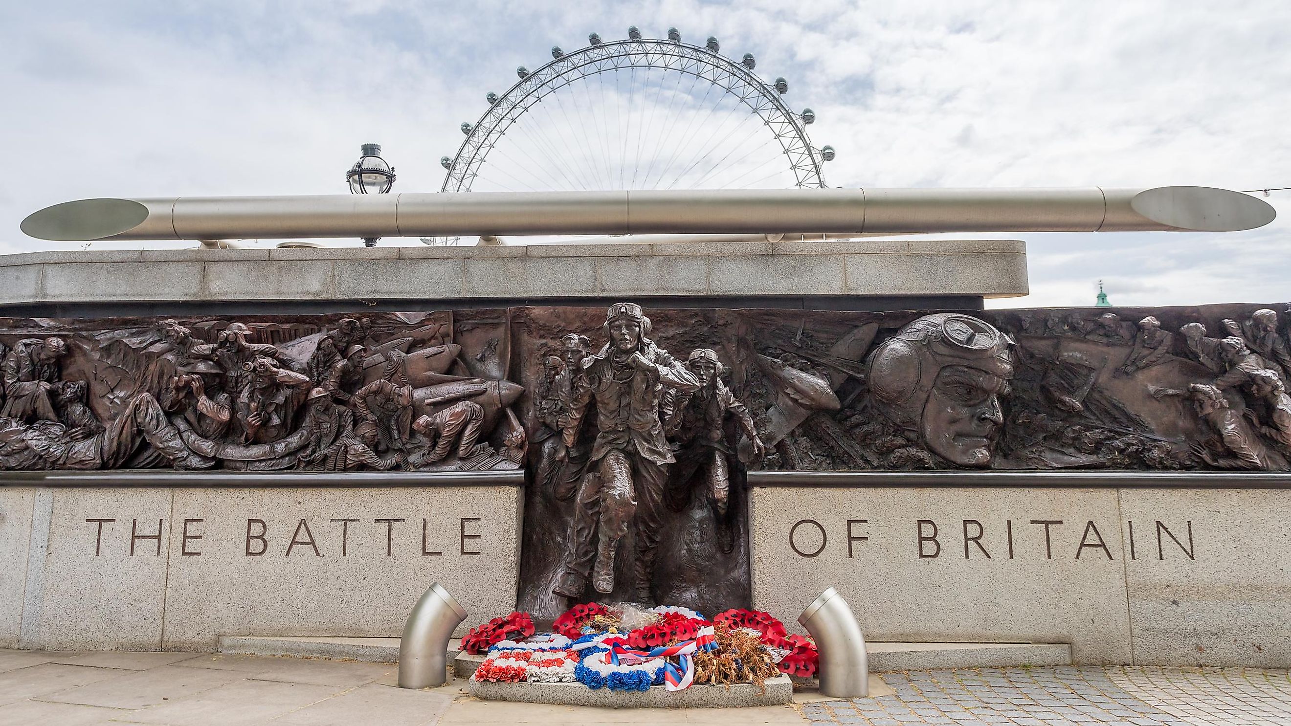 The Battle of Britain Memorial in London.