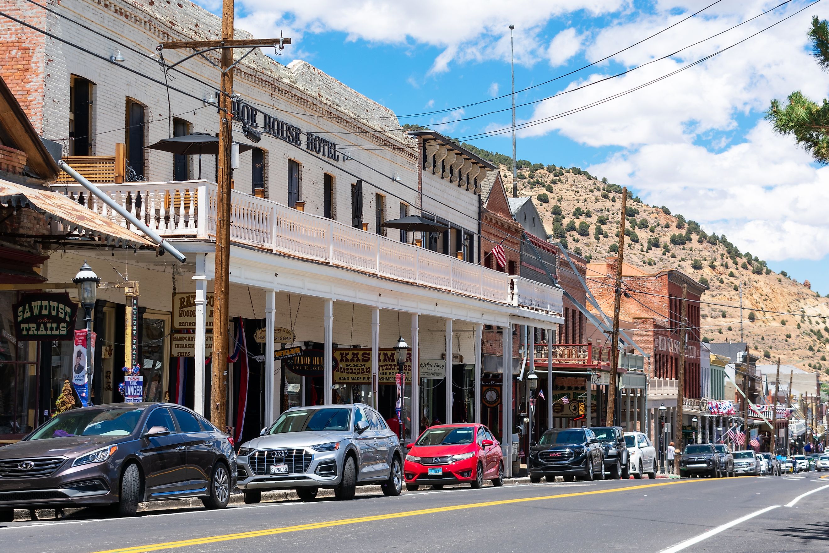 Victorian buildings along Main Street. Michael Vi / Shutterstock.com