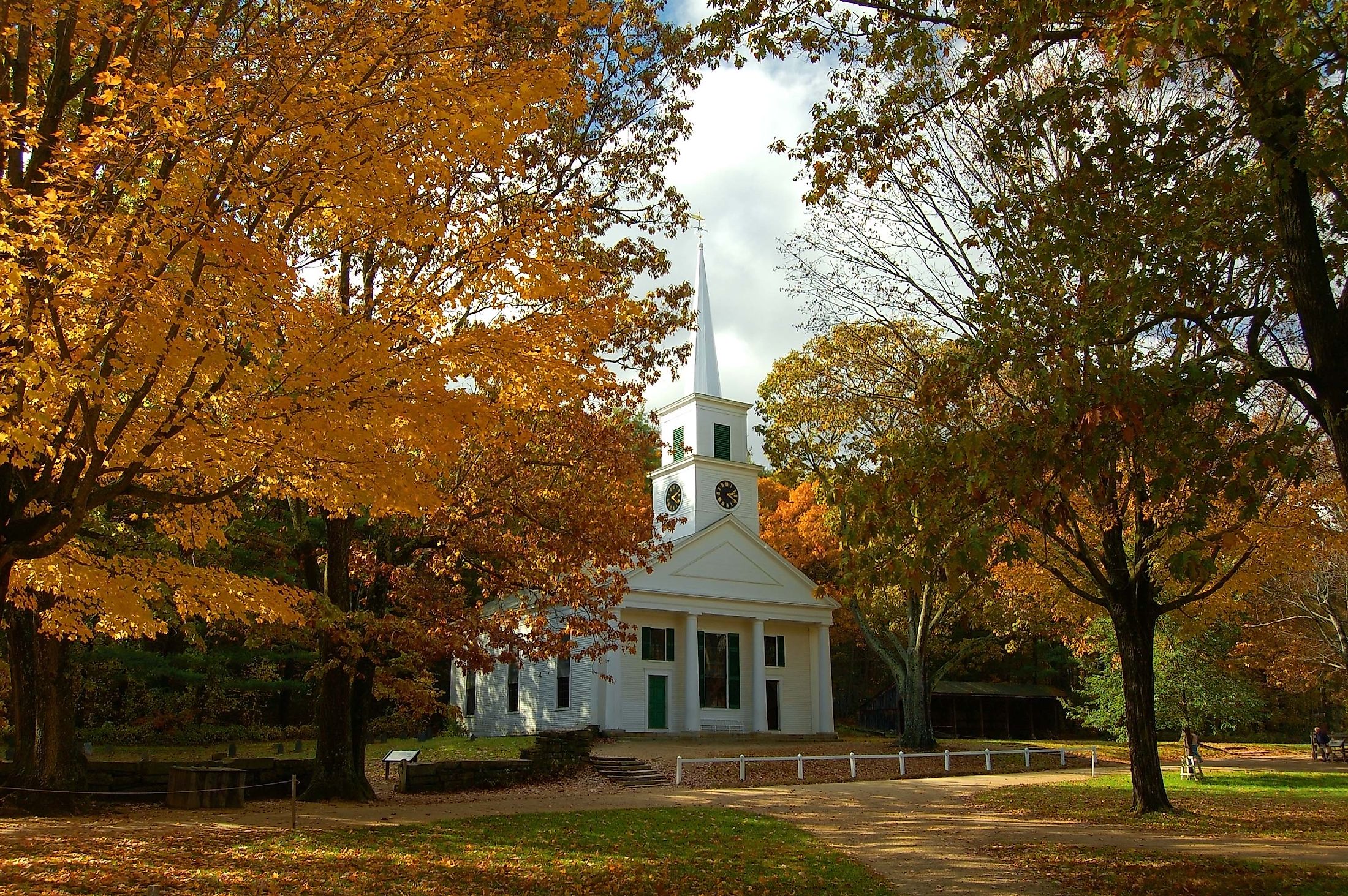 Colonial Church in Sturbridge.