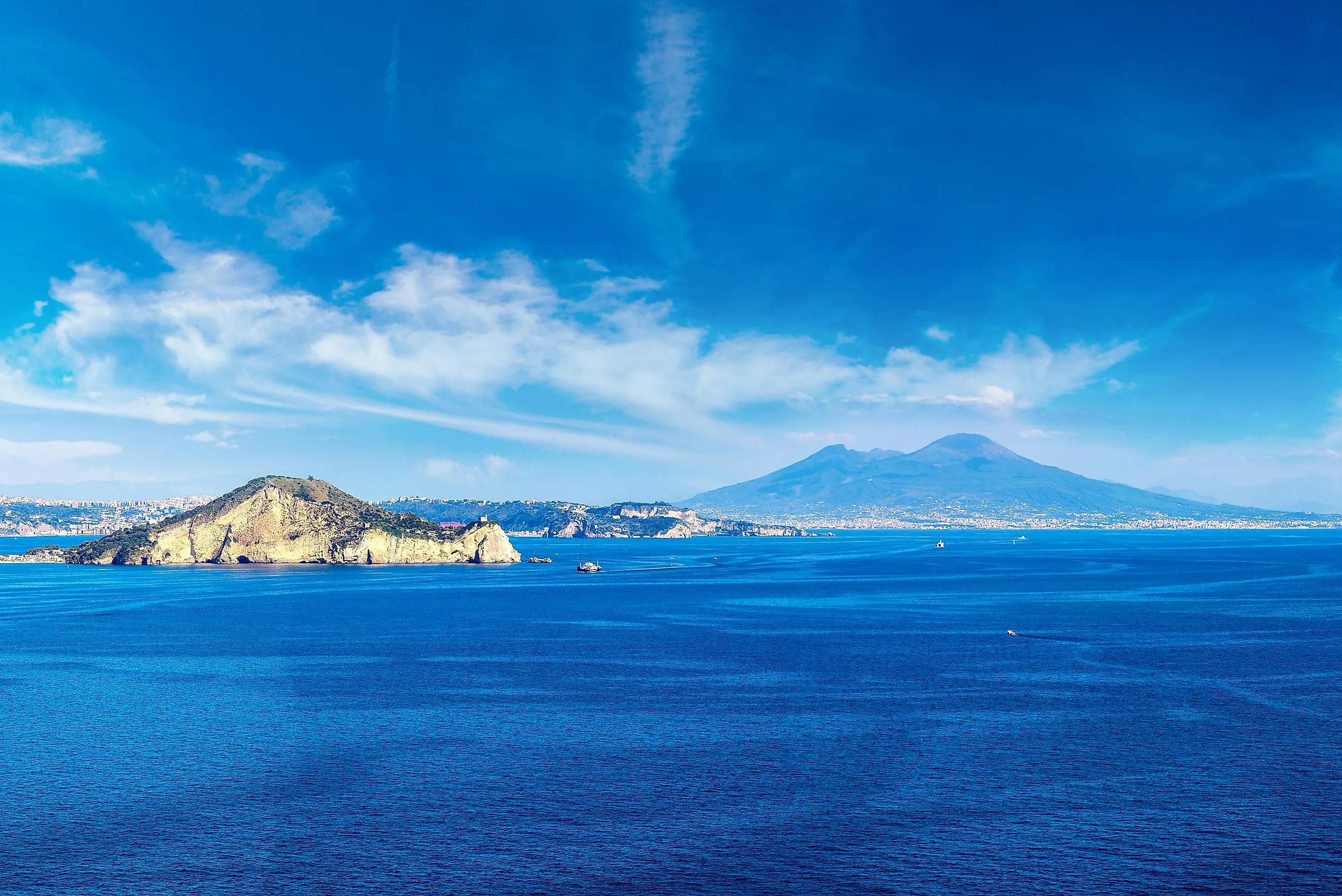 The Gulf of Naples.