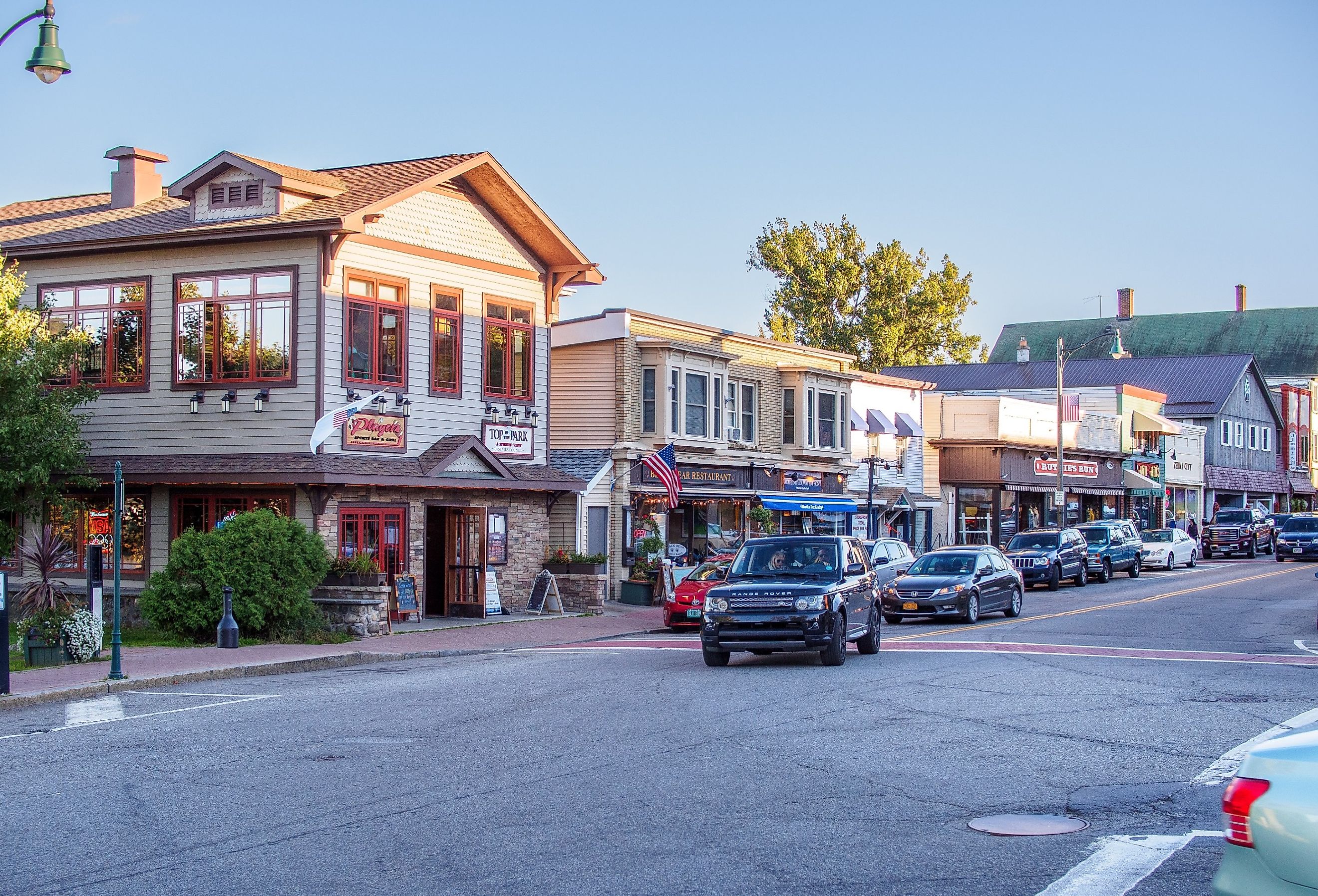 Main Street, located in Lake Placid in Upstate New York state. Image credit Karlsson Photo via Shutterstock