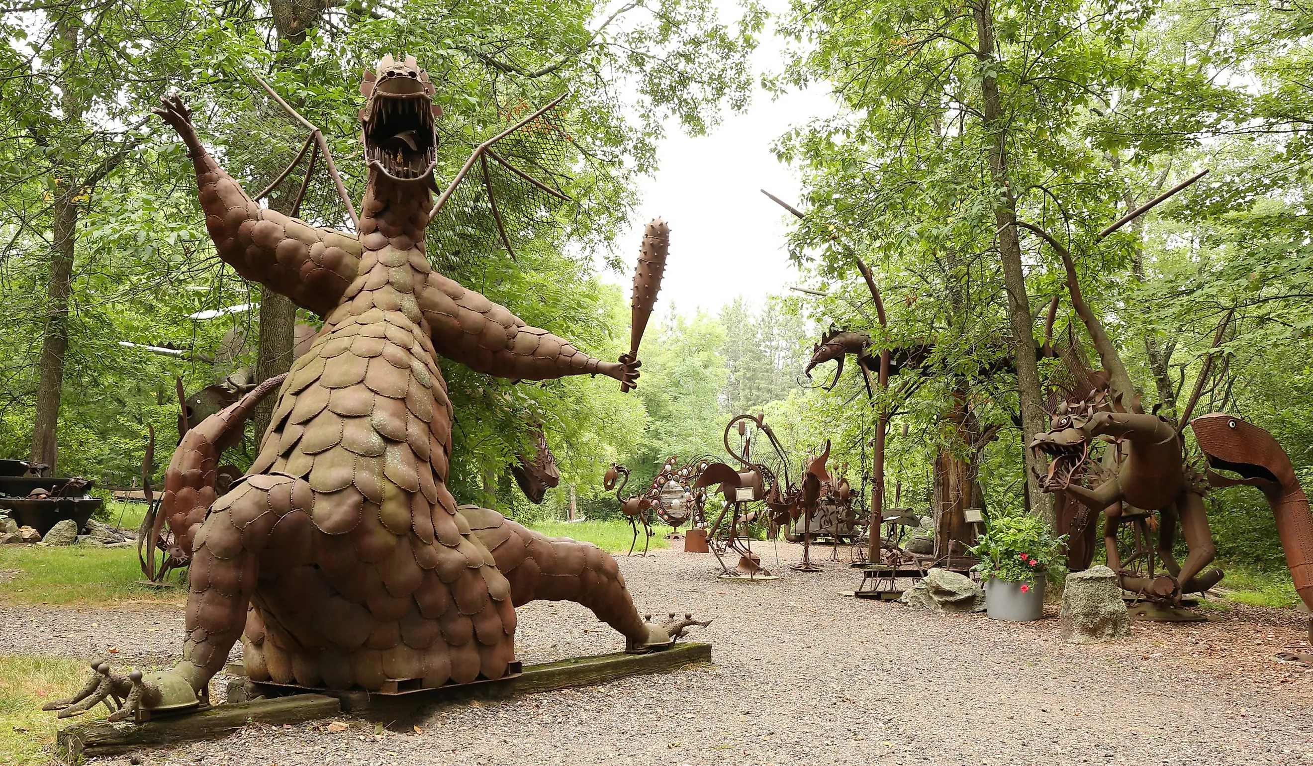 Jurustic Park in Marshfield, Wisconsin. Image via visitmarshfield.com