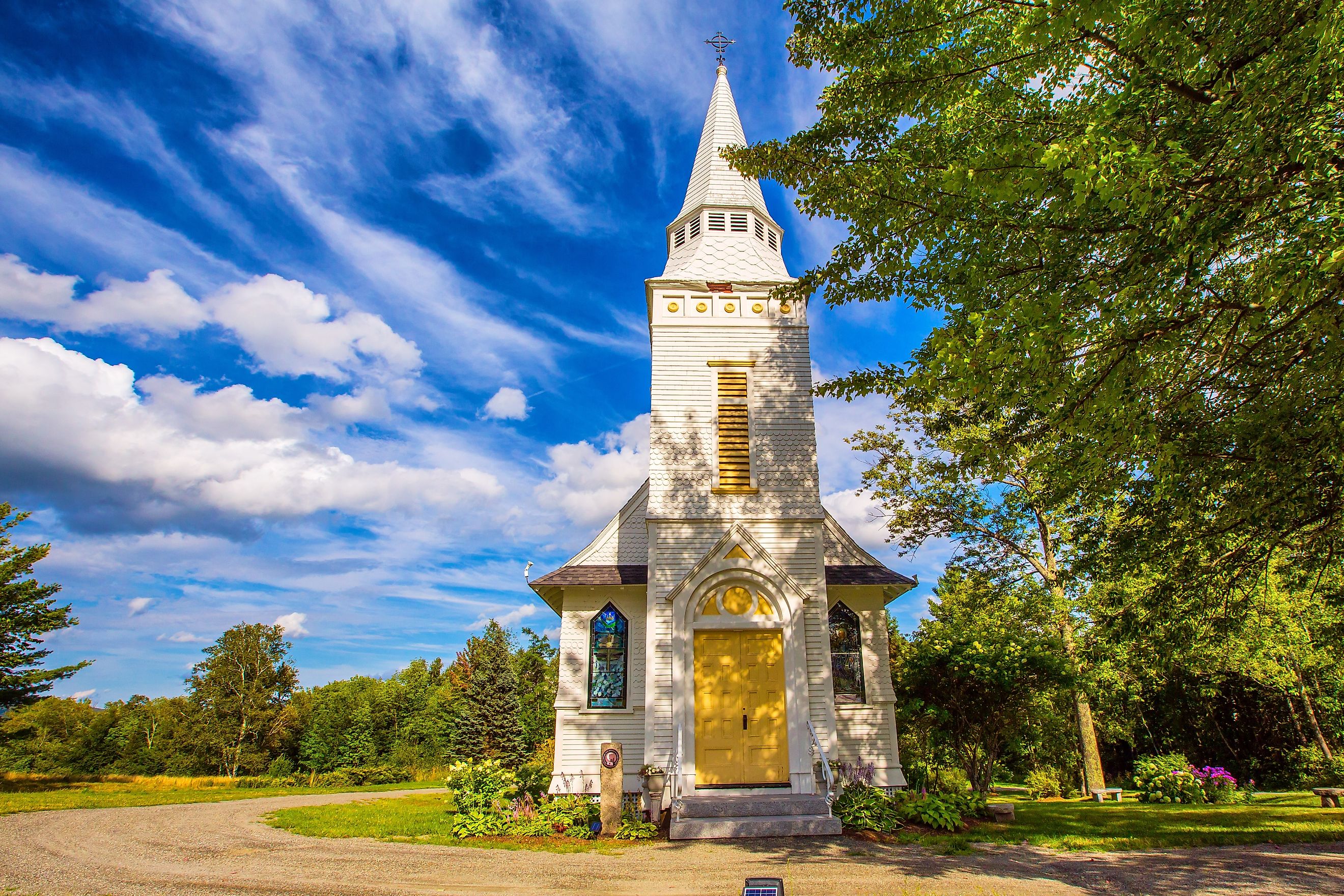 St. Matthews Chapel in Sugar Hill, New Hampshire
