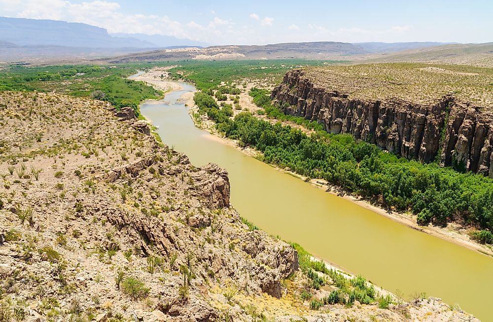 The Rio Grande in Mexico.