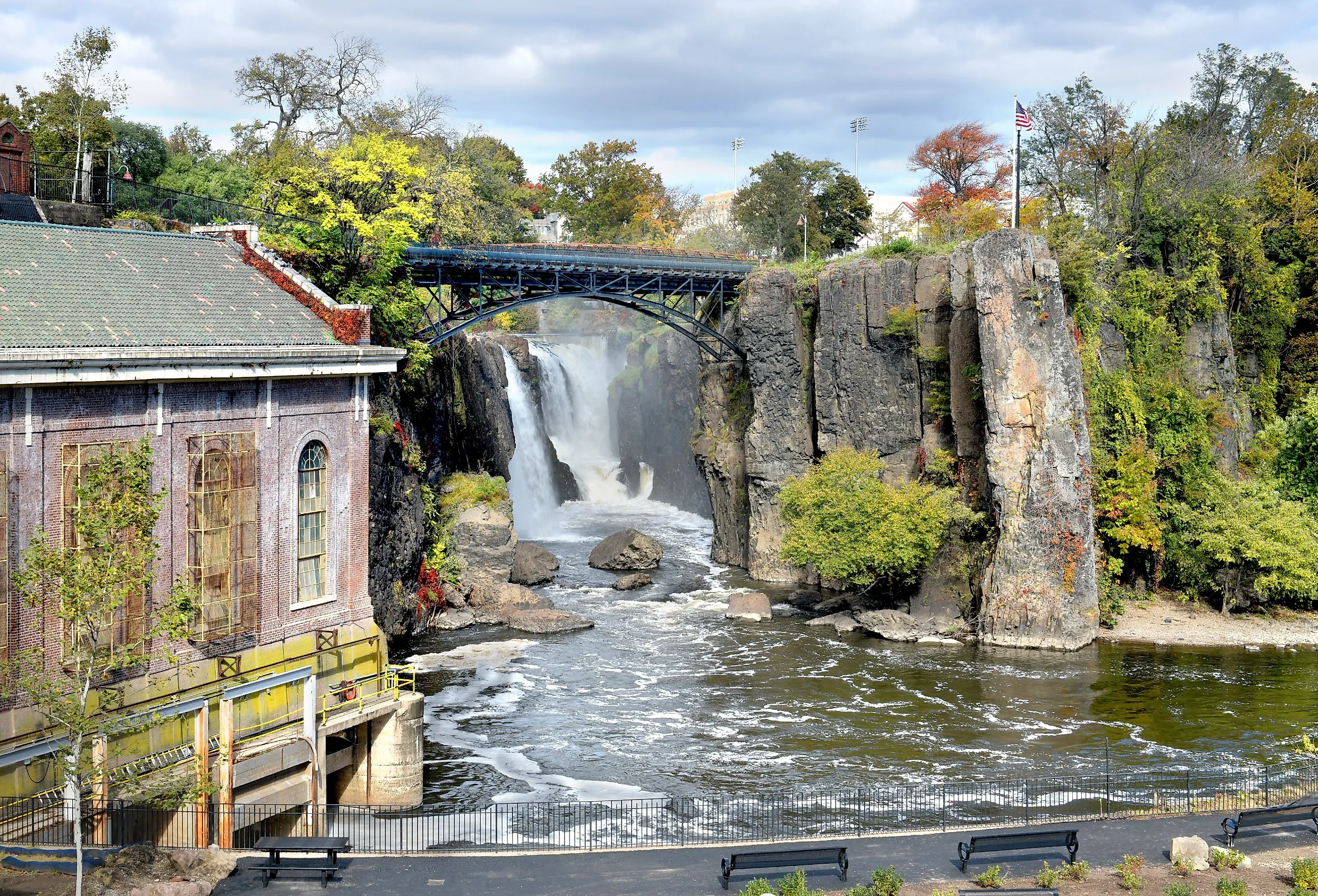 The Great Falls National Historical Park, city of Paterson, New Jersey.